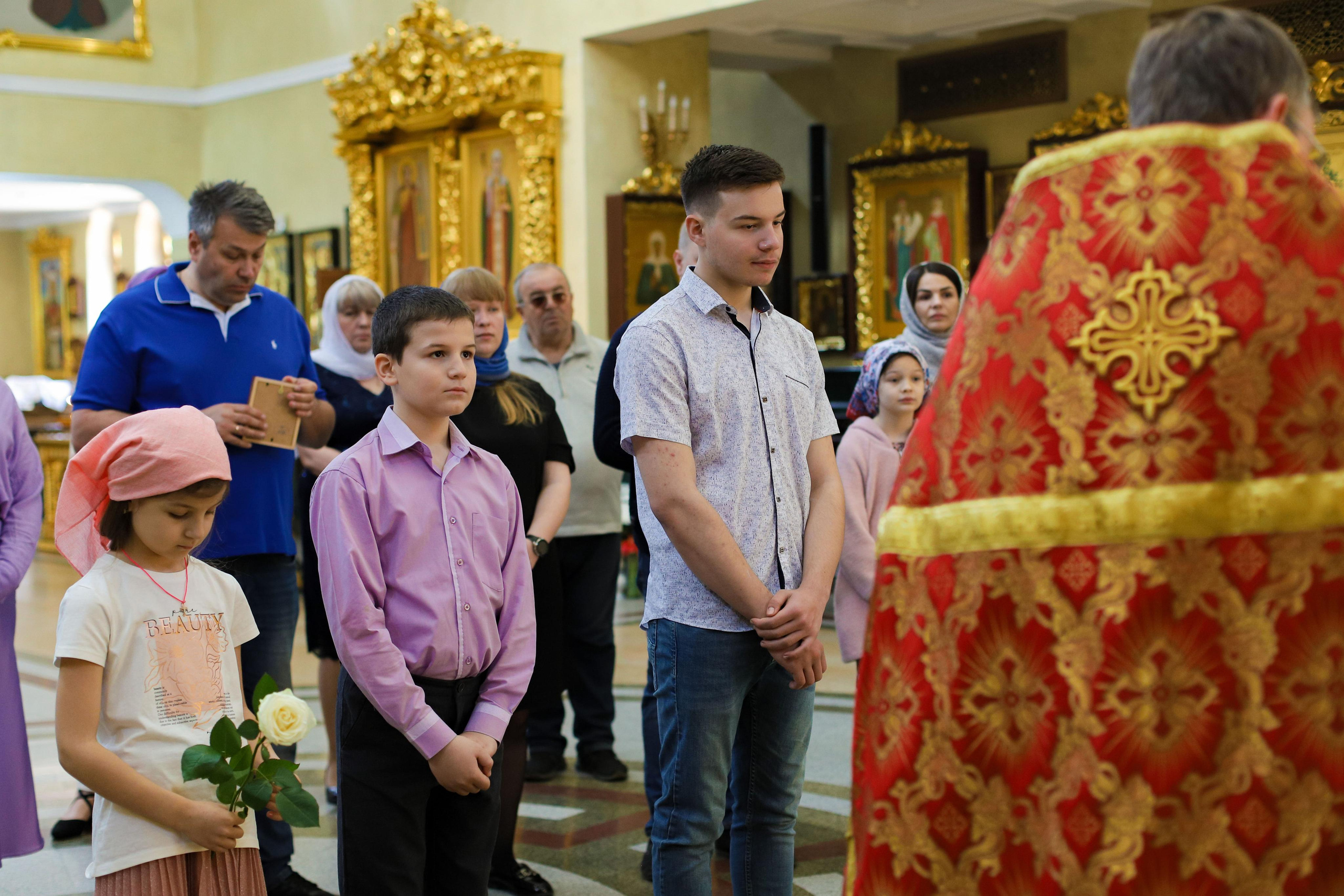 Храм святых мучениц Веры, Надежды, Любви. (Деревянный на Харгоре). Фотограф Белгород