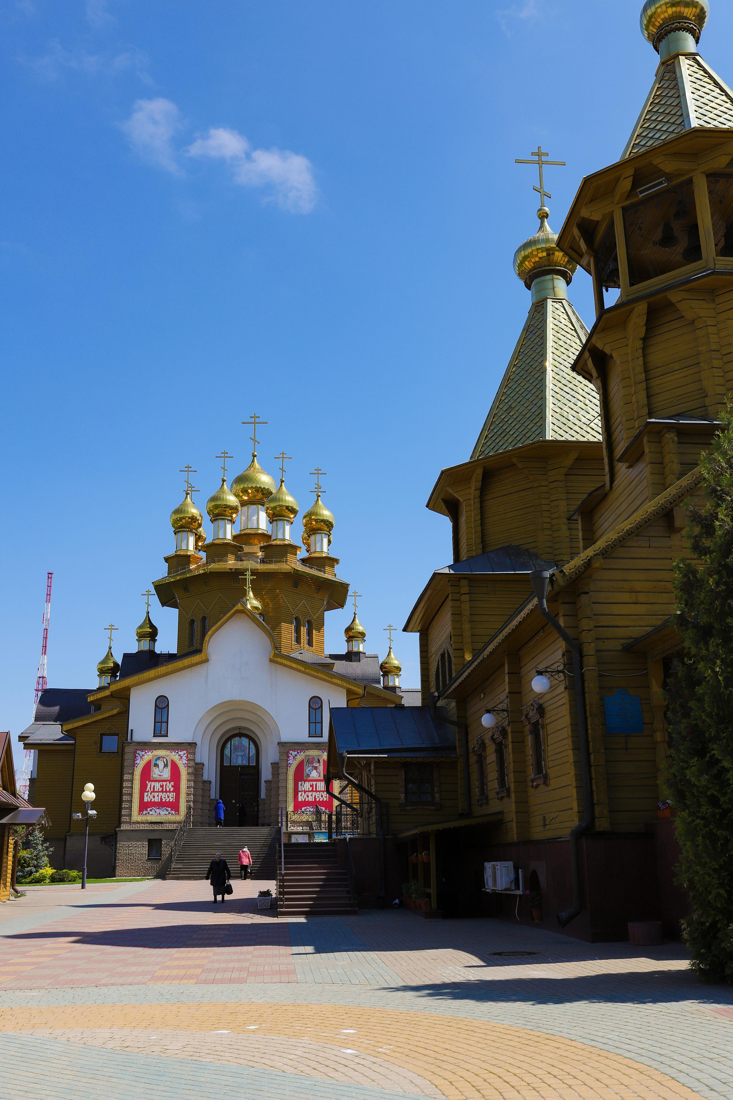 Храм святых мучениц Веры, Надежды, Любви. (Деревянный на Харгоре). Фотограф Белгород