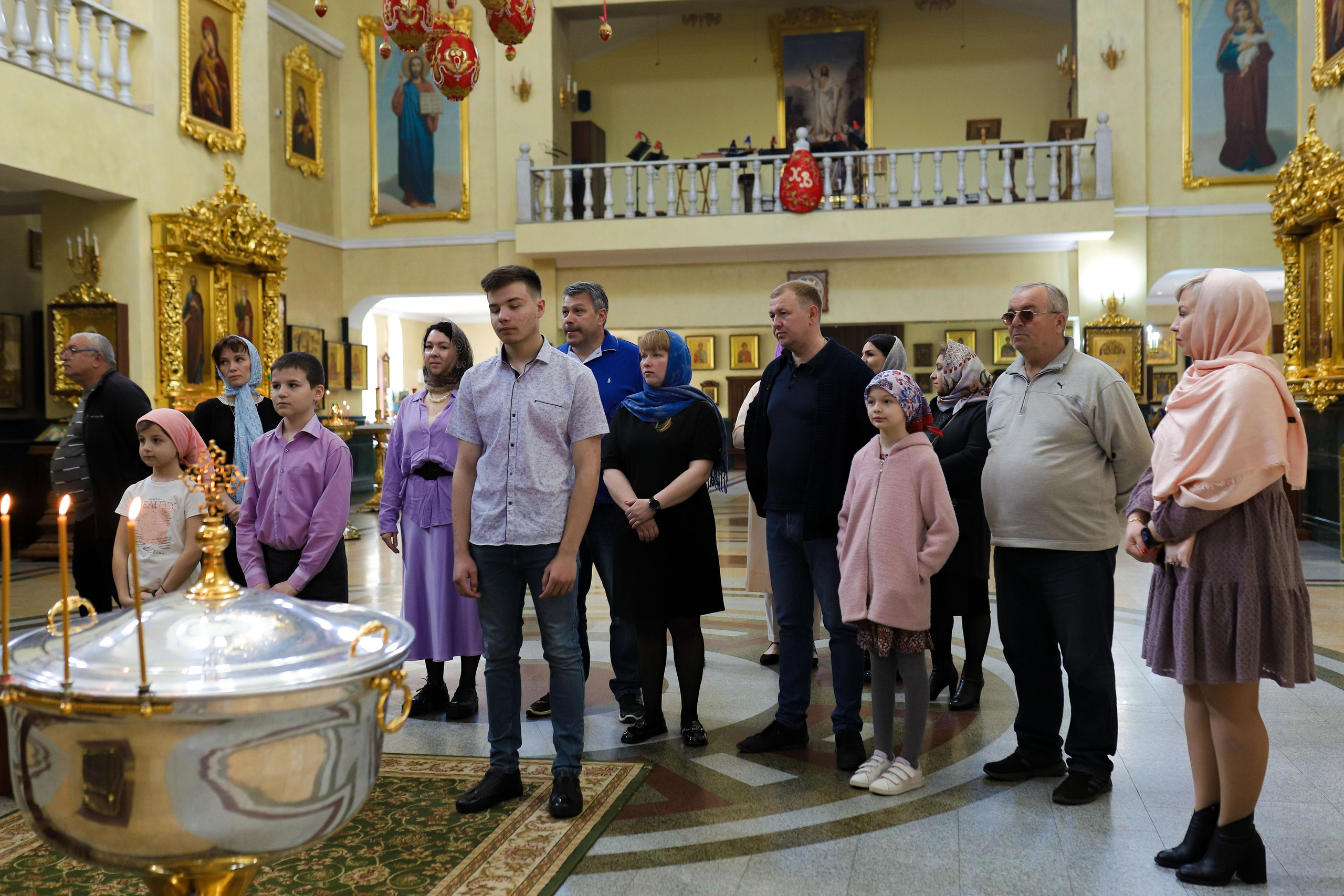 Храм святых мучениц Веры, Надежды, Любви. (Деревянный на Харгоре). Фотограф Белгород