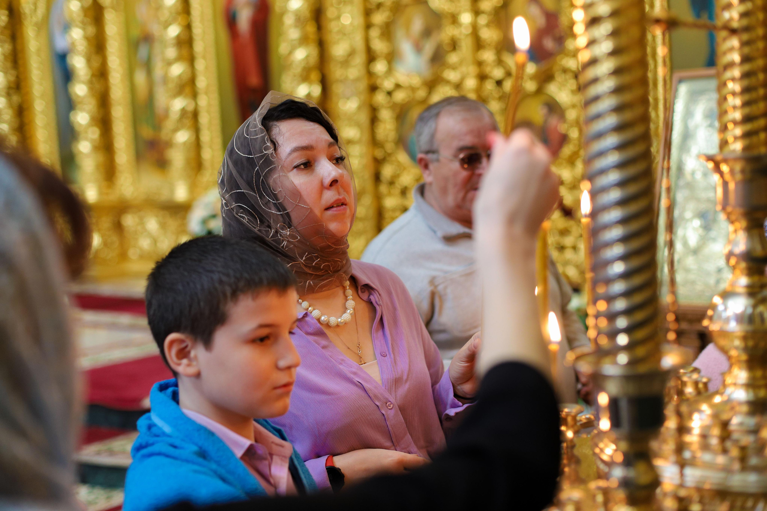 Храм святых мучениц Веры, Надежды, Любви. (Деревянный на Харгоре). Фотограф Белгород