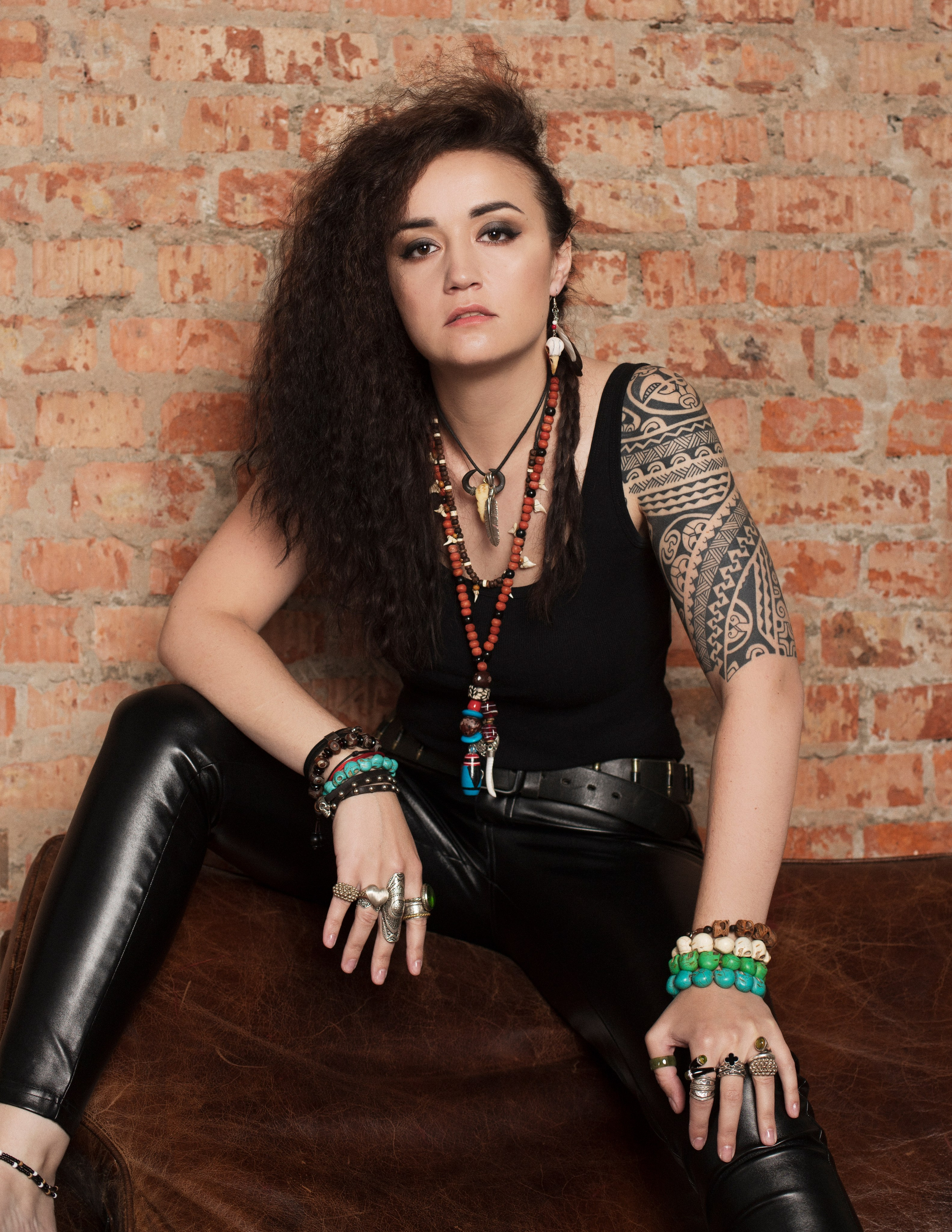 Дикая рокерша. Необычные портретные фотосессии под ключ в Москве