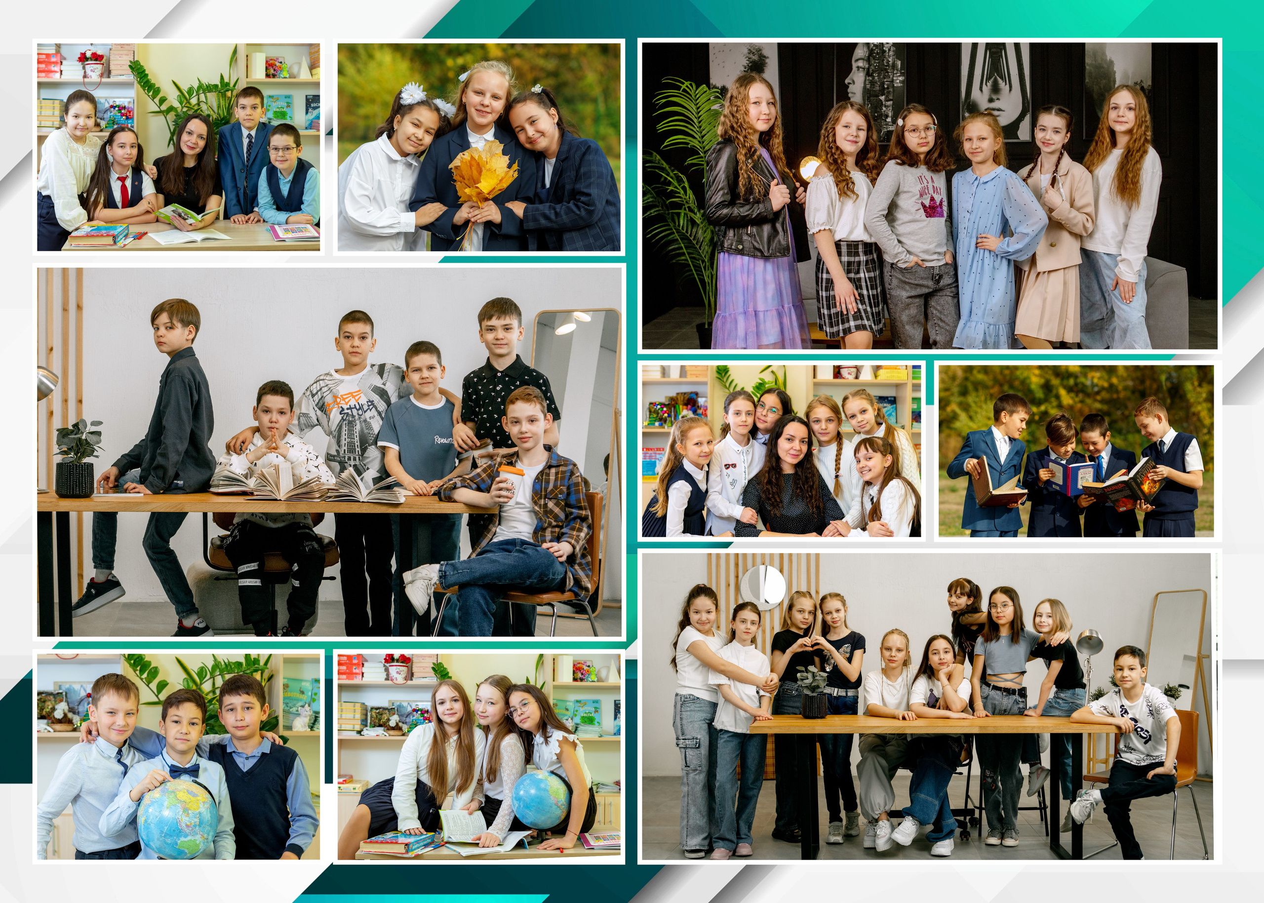 Альбом с фотосъемкой в студии (Дизайн Линии). Выпускные альбомы Казань. Семейный и детский фотограф Михаил Мигачев