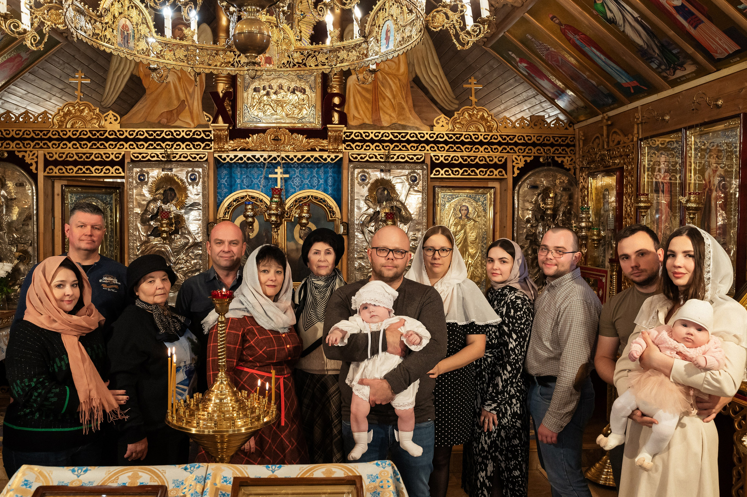 Крещение Екатерины. Фотограф Алина Филимонова Тверь