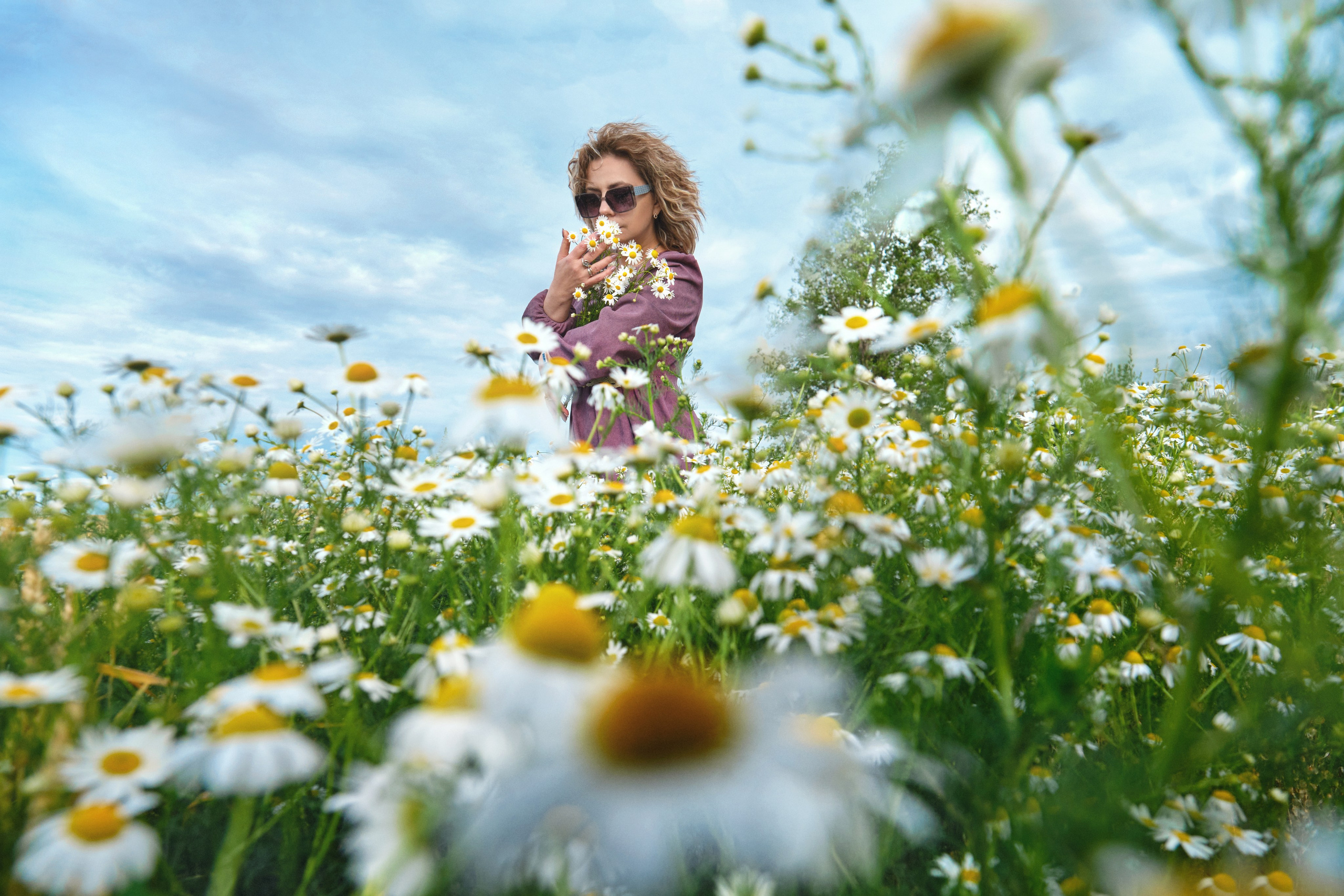 Летняя фотосессия на природе, в лесу, на улице. Семейная с детьми