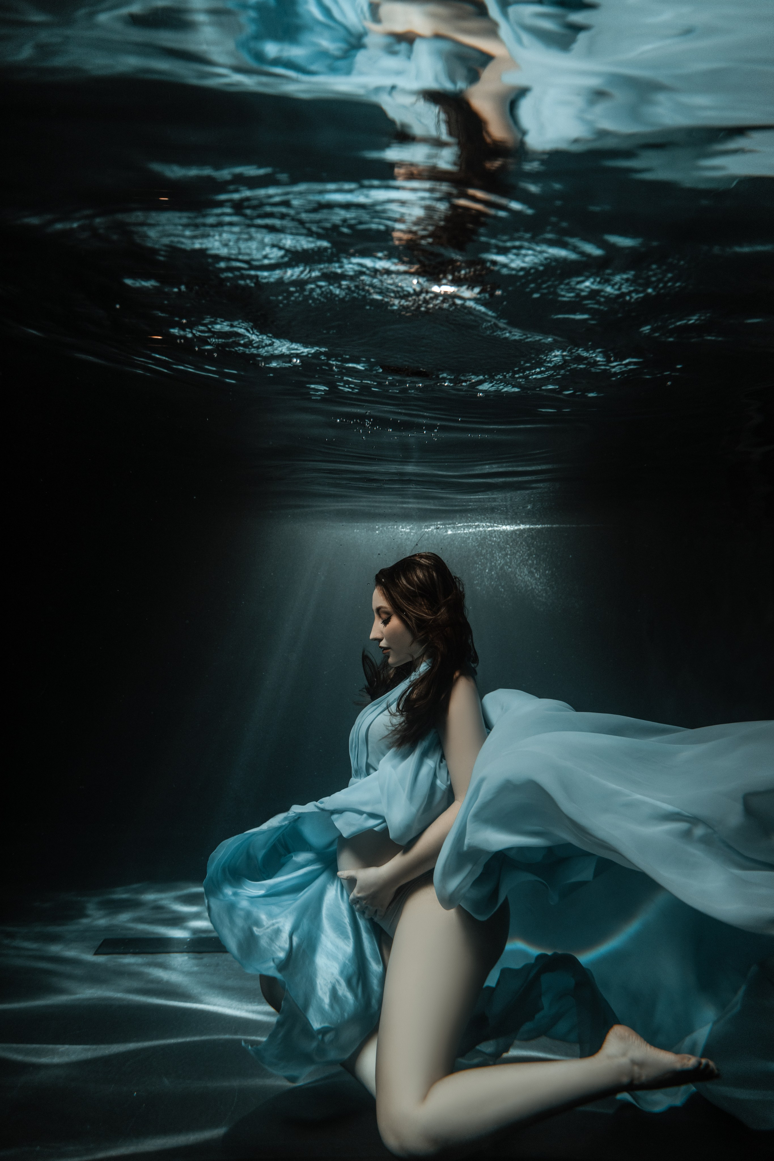 БАССЕЙН. Фотограф Беременности в Краснодаре Кара Артисан