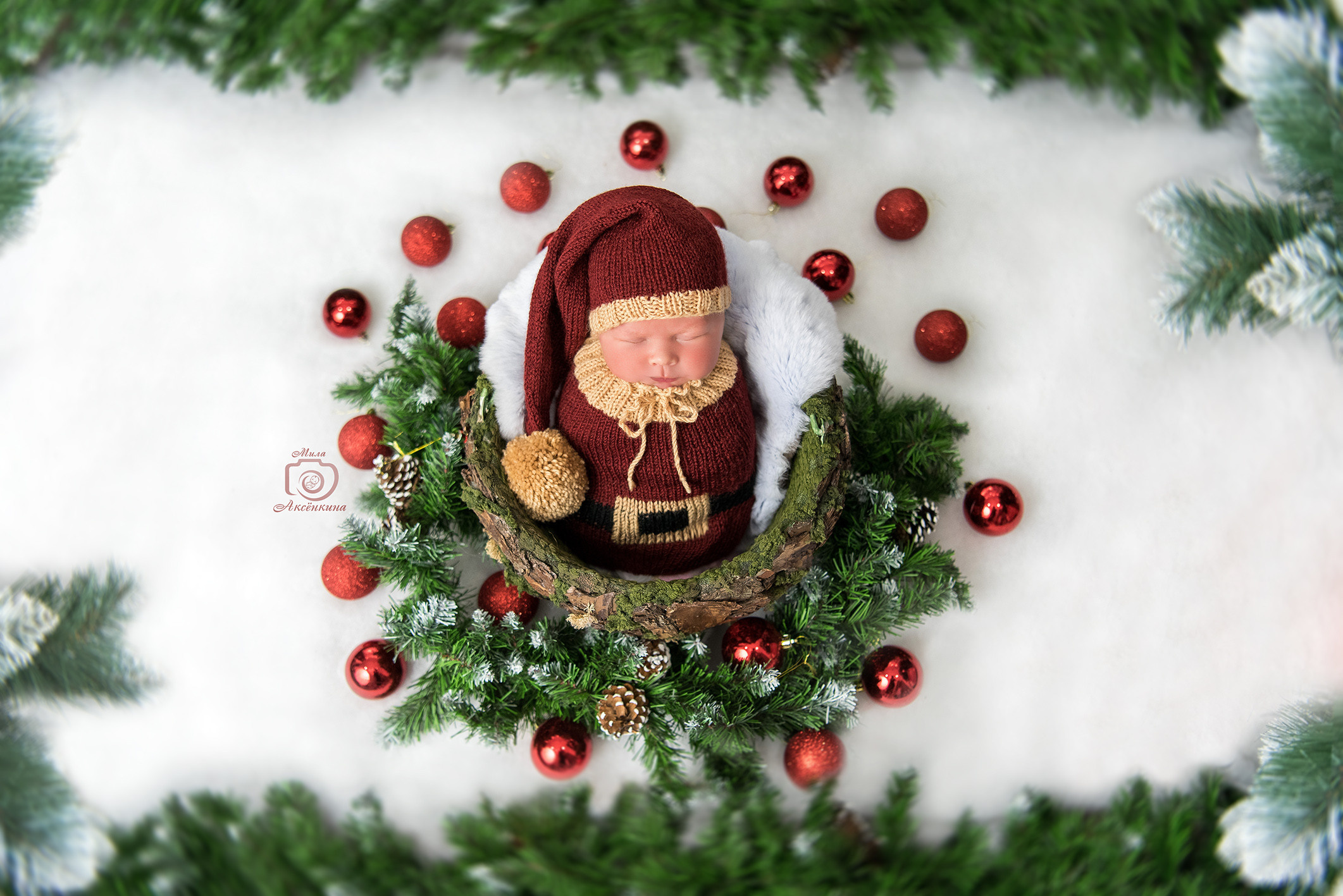 Портфолио новорожденных. Фотограф в Нефтеюганске Мила Аксёнкина