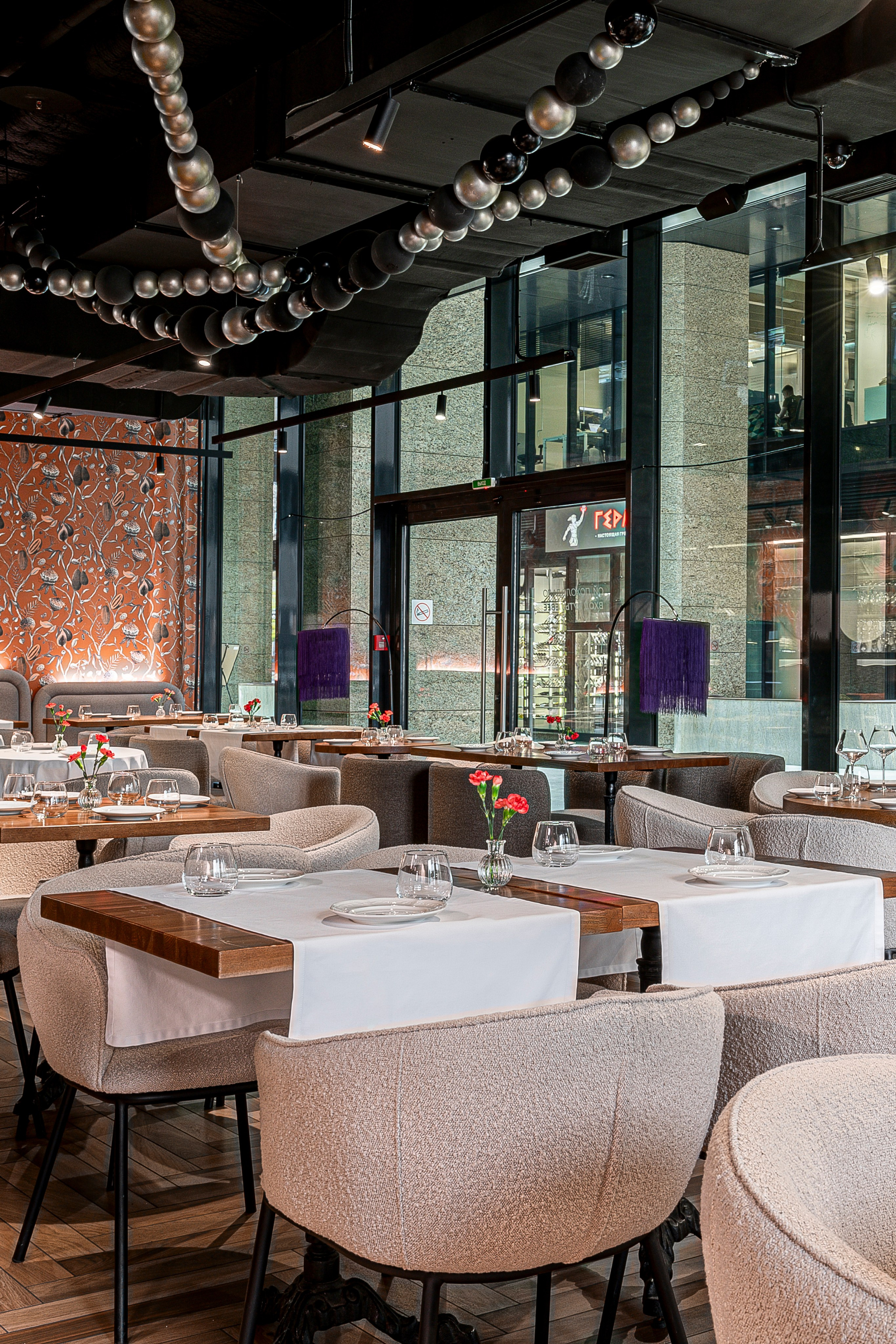 Рестораны. Интерьерный фотограф в Москве