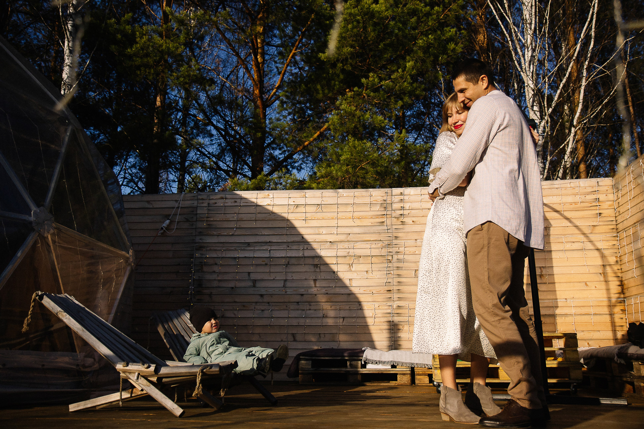 Семейная фотосессия в загородном домике. Семейный фотограф в Томске Максимова Екатерина