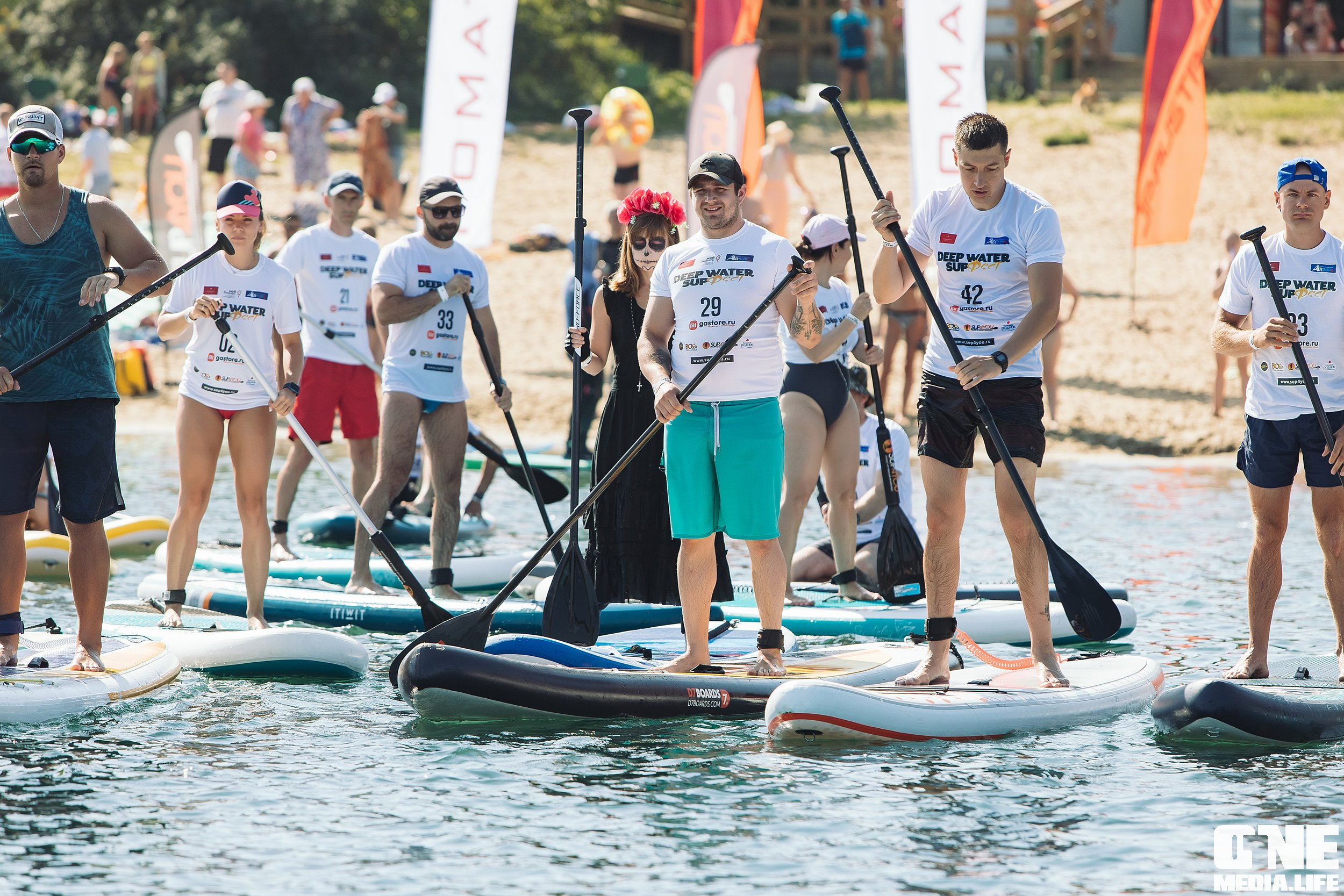 Фоторепортаж с соревнований DEEP WATER SUP Fest. One Media Life: фоторепортажи, фотоотчеты с мероприятий и заведений