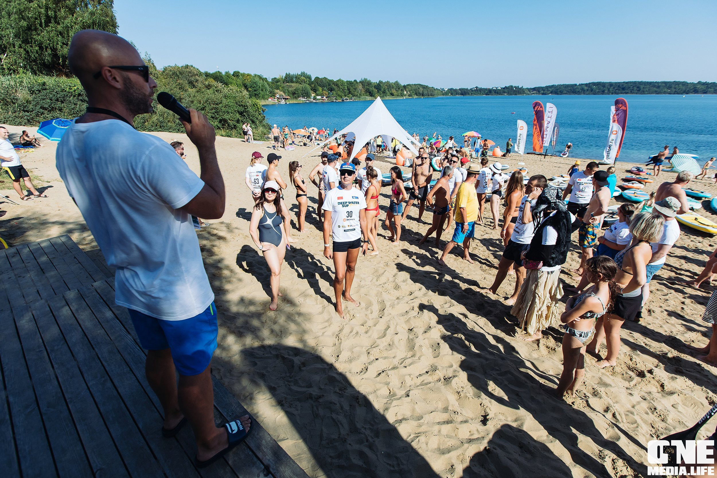 Фоторепортаж с соревнований DEEP WATER SUP Fest. One Media Life: фоторепортажи, фотоотчеты с мероприятий и заведений