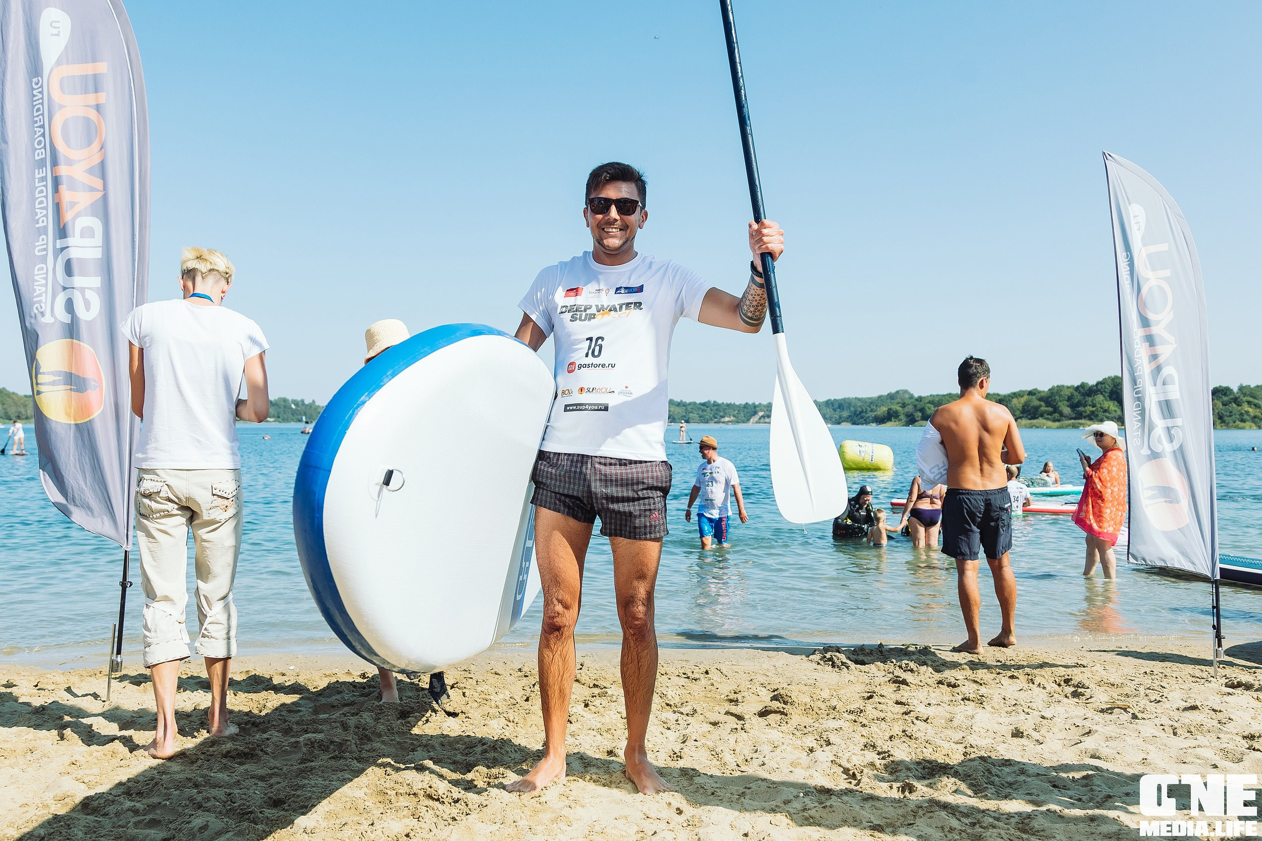 Фоторепортаж с соревнований DEEP WATER SUP Fest. One Media Life: фоторепортажи, фотоотчеты с мероприятий и заведений