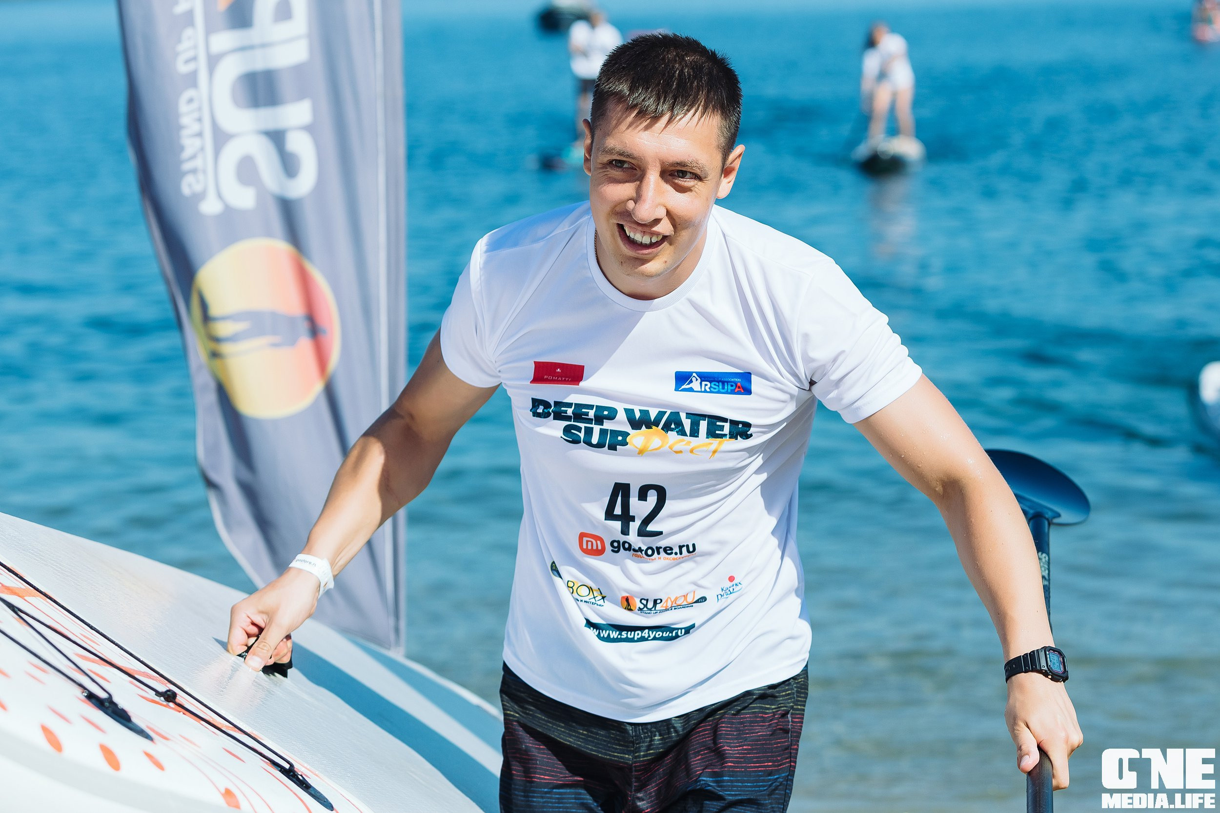 Фоторепортаж с соревнований DEEP WATER SUP Fest. One Media Life: фоторепортажи, фотоотчеты с мероприятий и заведений