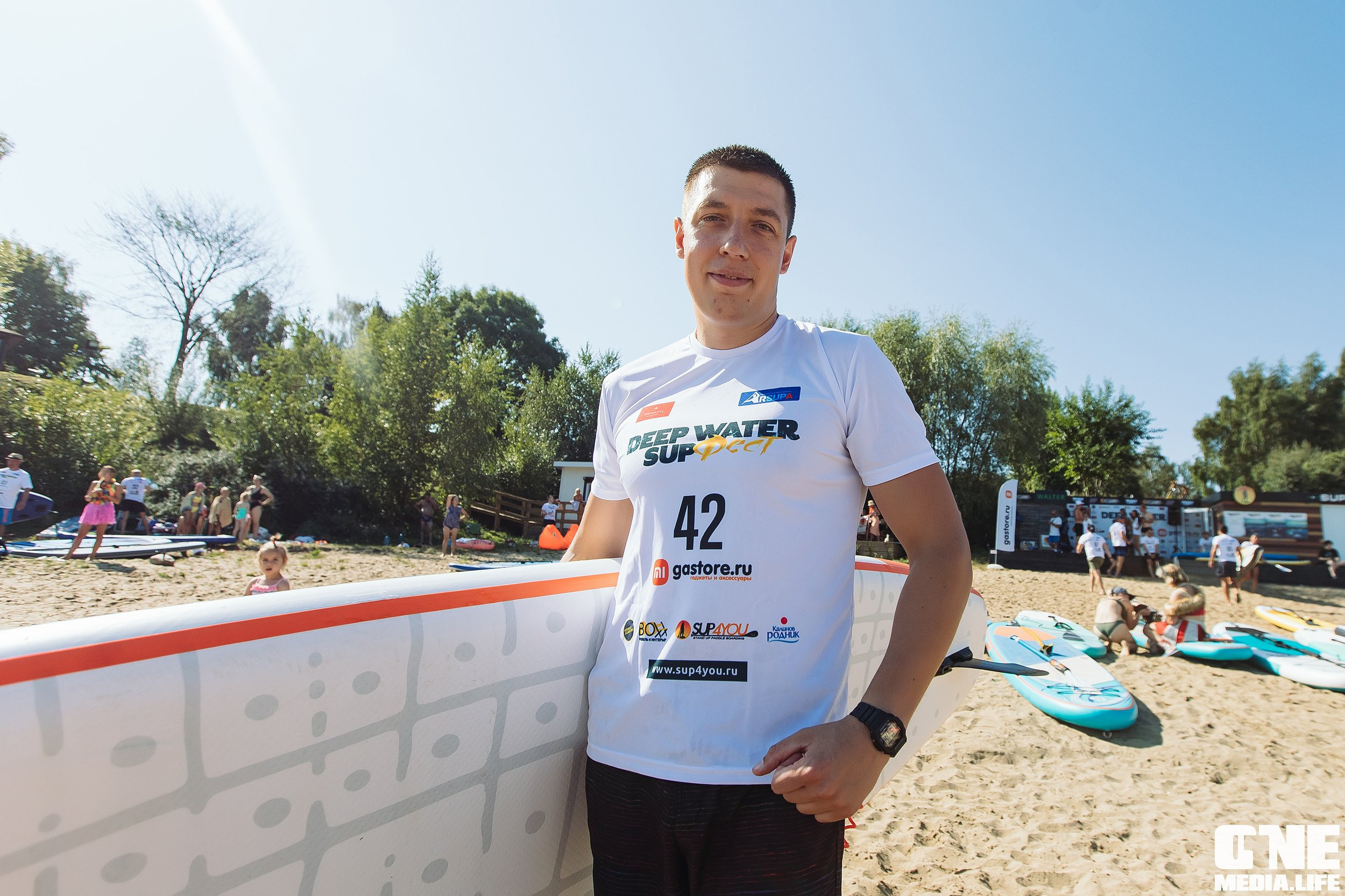 Фоторепортаж с соревнований DEEP WATER SUP Fest. One Media Life: фоторепортажи, фотоотчеты с мероприятий и заведений