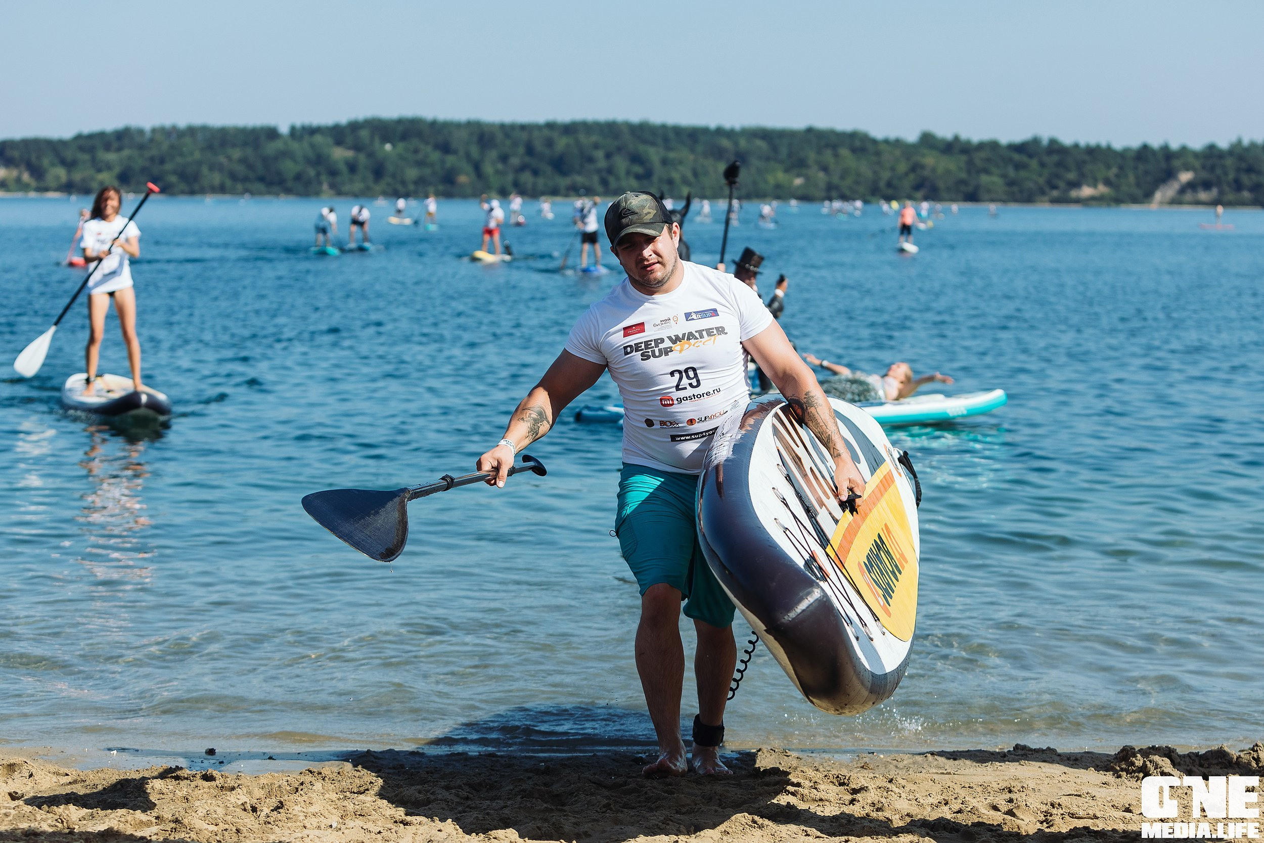 Фоторепортаж с соревнований DEEP WATER SUP Fest. One Media Life: фоторепортажи, фотоотчеты с мероприятий и заведений