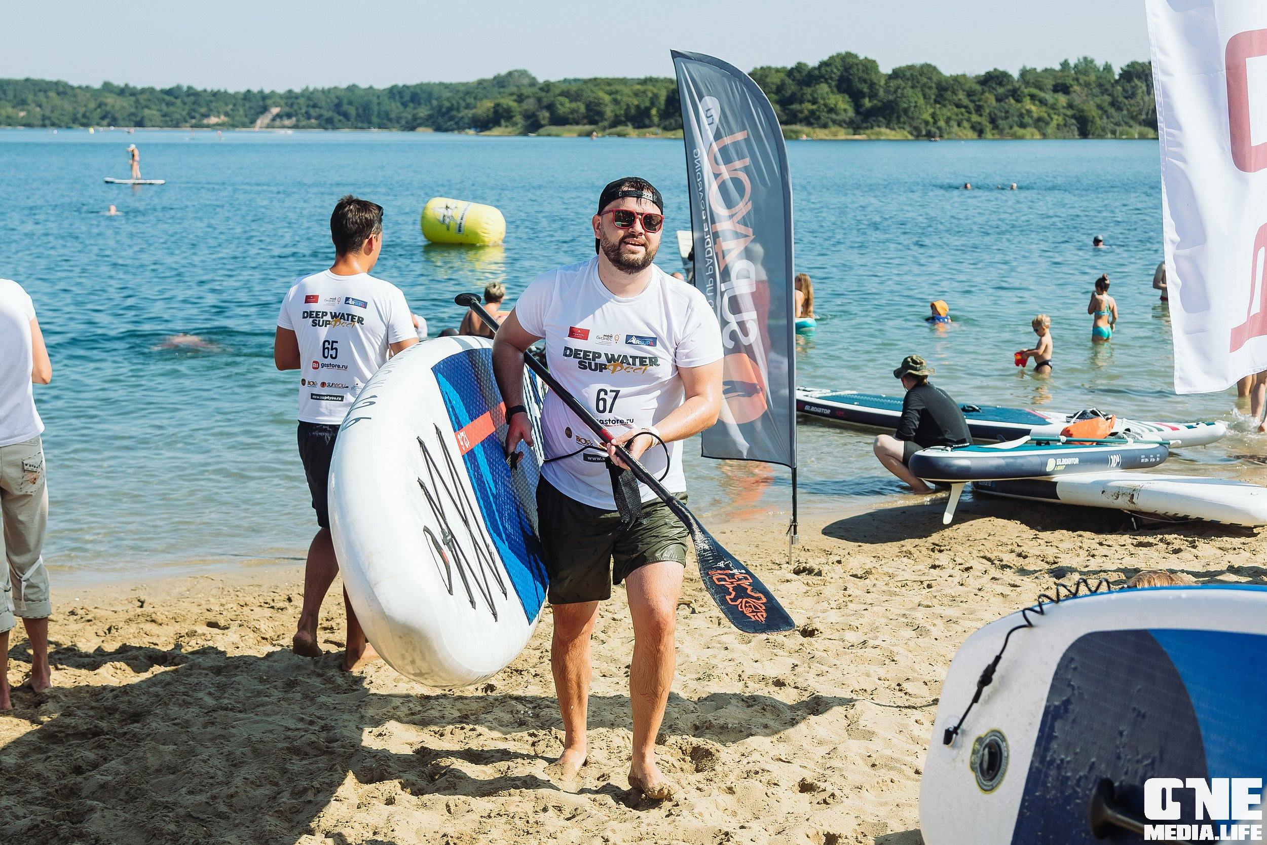 Фоторепортаж с соревнований DEEP WATER SUP Fest. One Media Life: фоторепортажи, фотоотчеты с мероприятий и заведений
