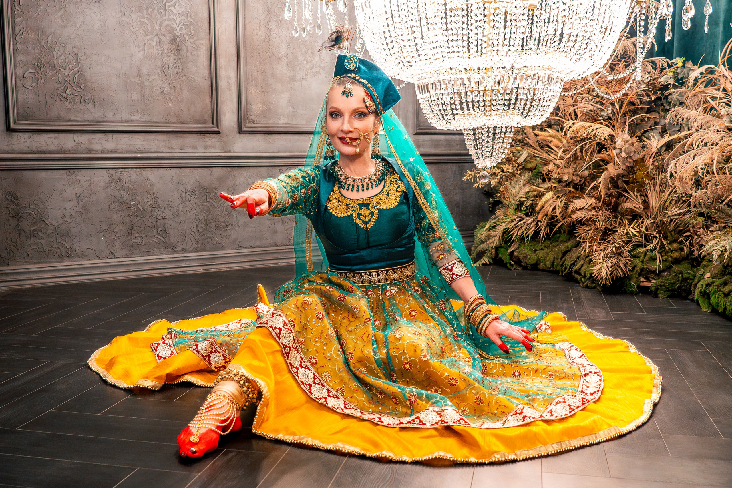 Съемка в Индийском стиле. Легкая фотография