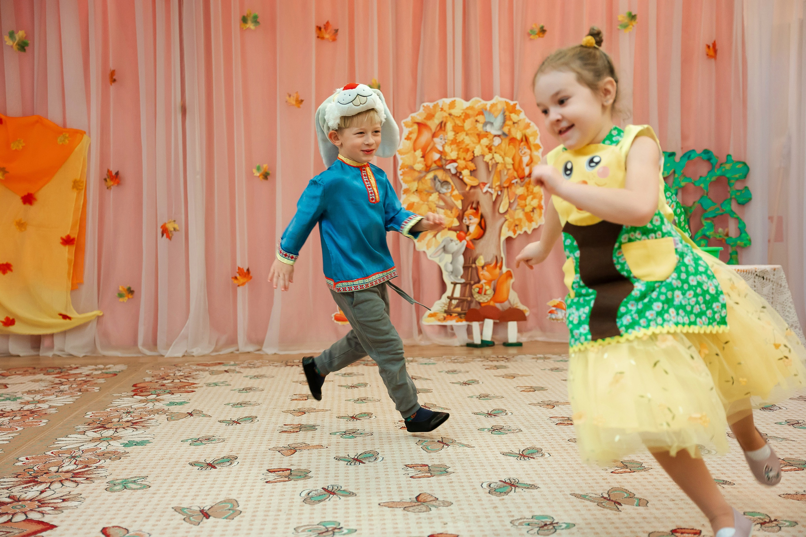 Осенний утренник. Семейный и детский фотограф в Москве Александра Мак