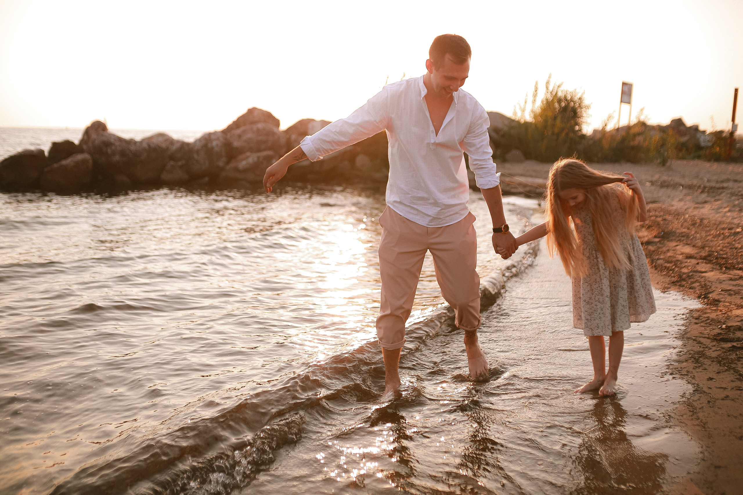 На закате. Семейный фотограф в Новосибирске Екатерина Сафронова