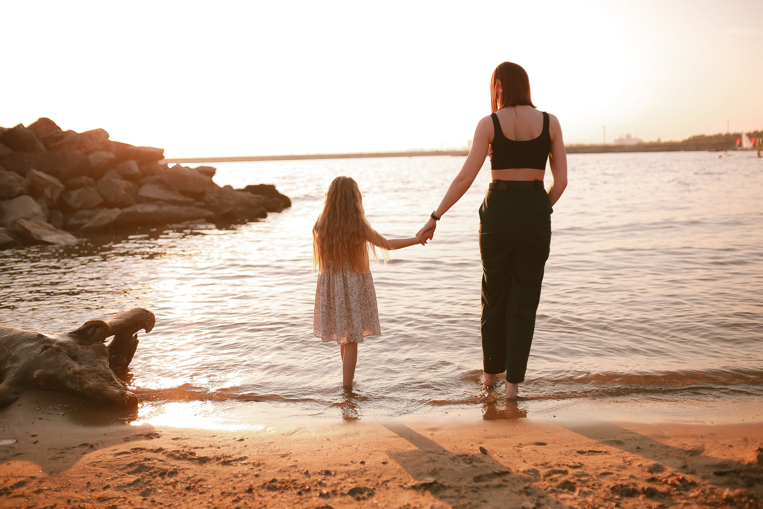 На закате. Семейный фотограф в Новосибирске Екатерина Сафронова