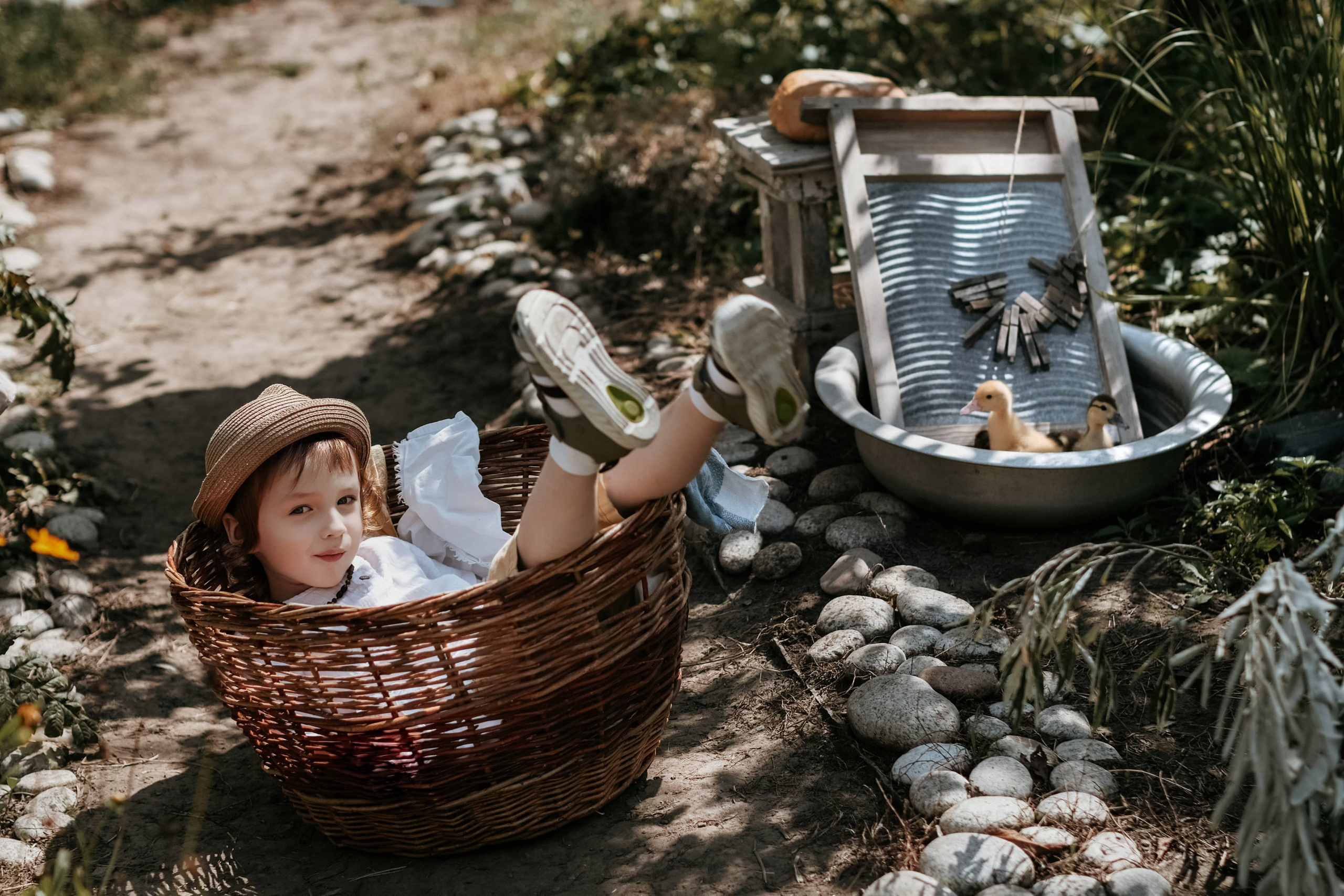 Фотосессия с утятами. Семейный и детский фотограф в Ростове-на-Дону Ольга Есенина