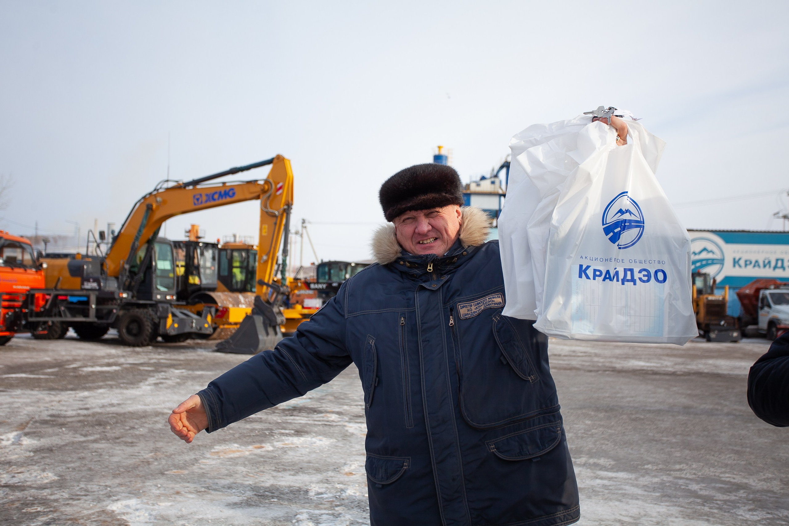 Вручение автотехники КрайДЭО. Фотограф Дарья Локотко в Красноярске