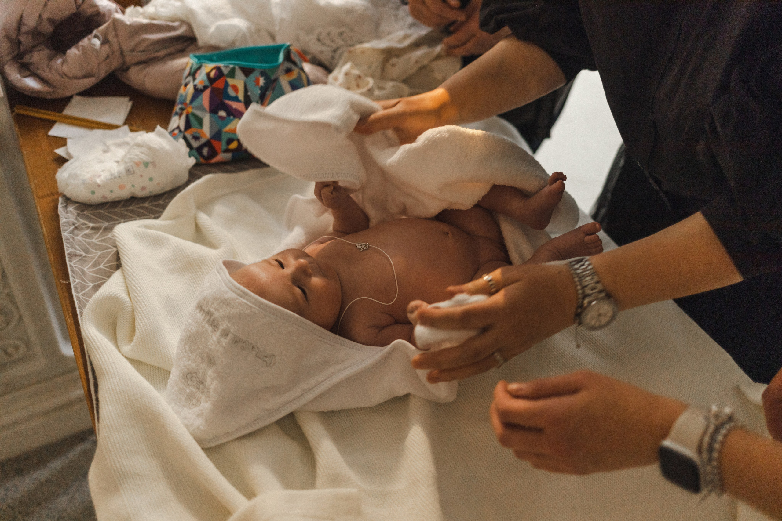 Крещение Стефании. Семейный фотограф в Москве