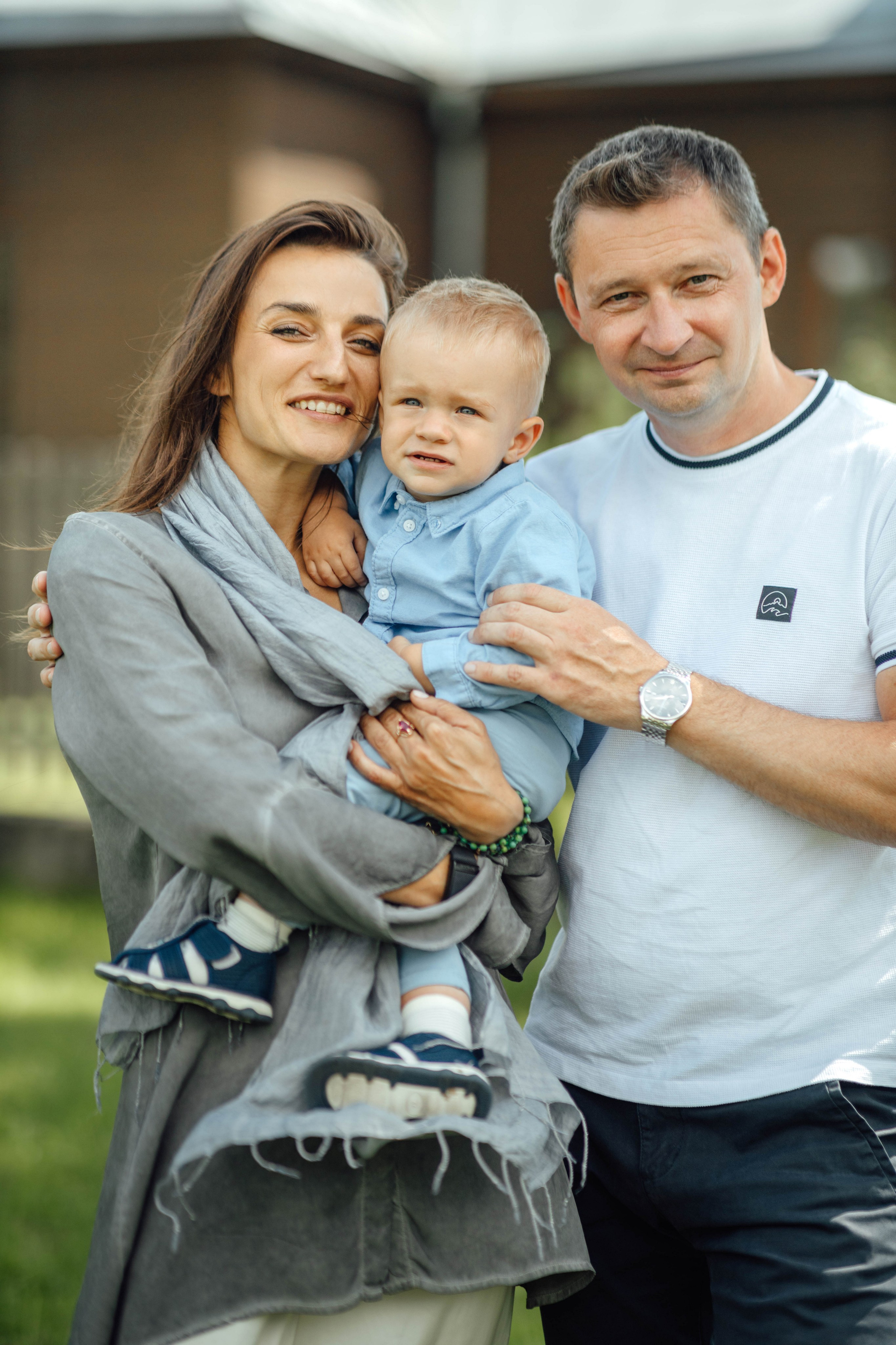 Крещение Тимофея, д. Киевец, храм Святой Троицы, август 2025