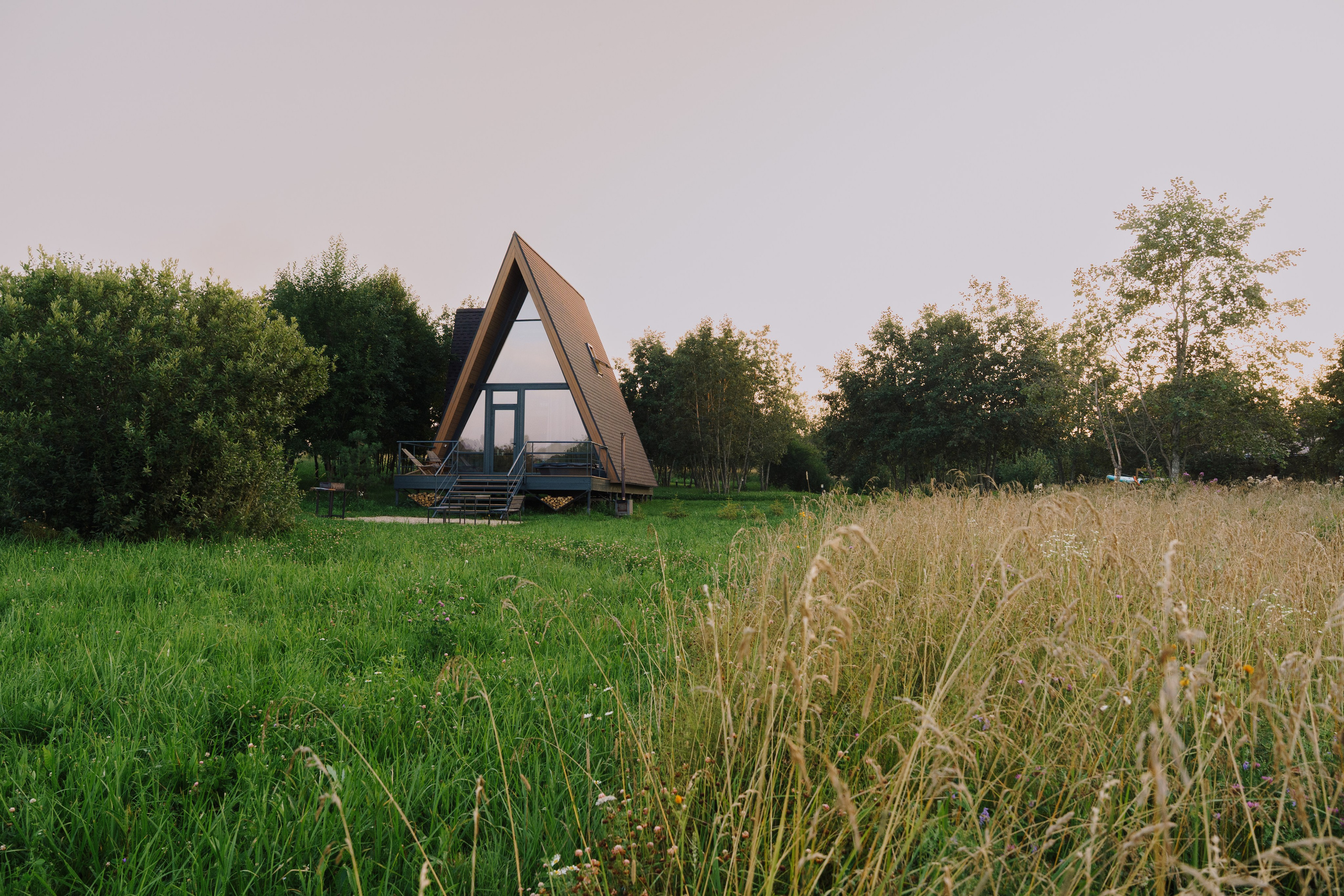 Глемпинг Трофимов берег Москва