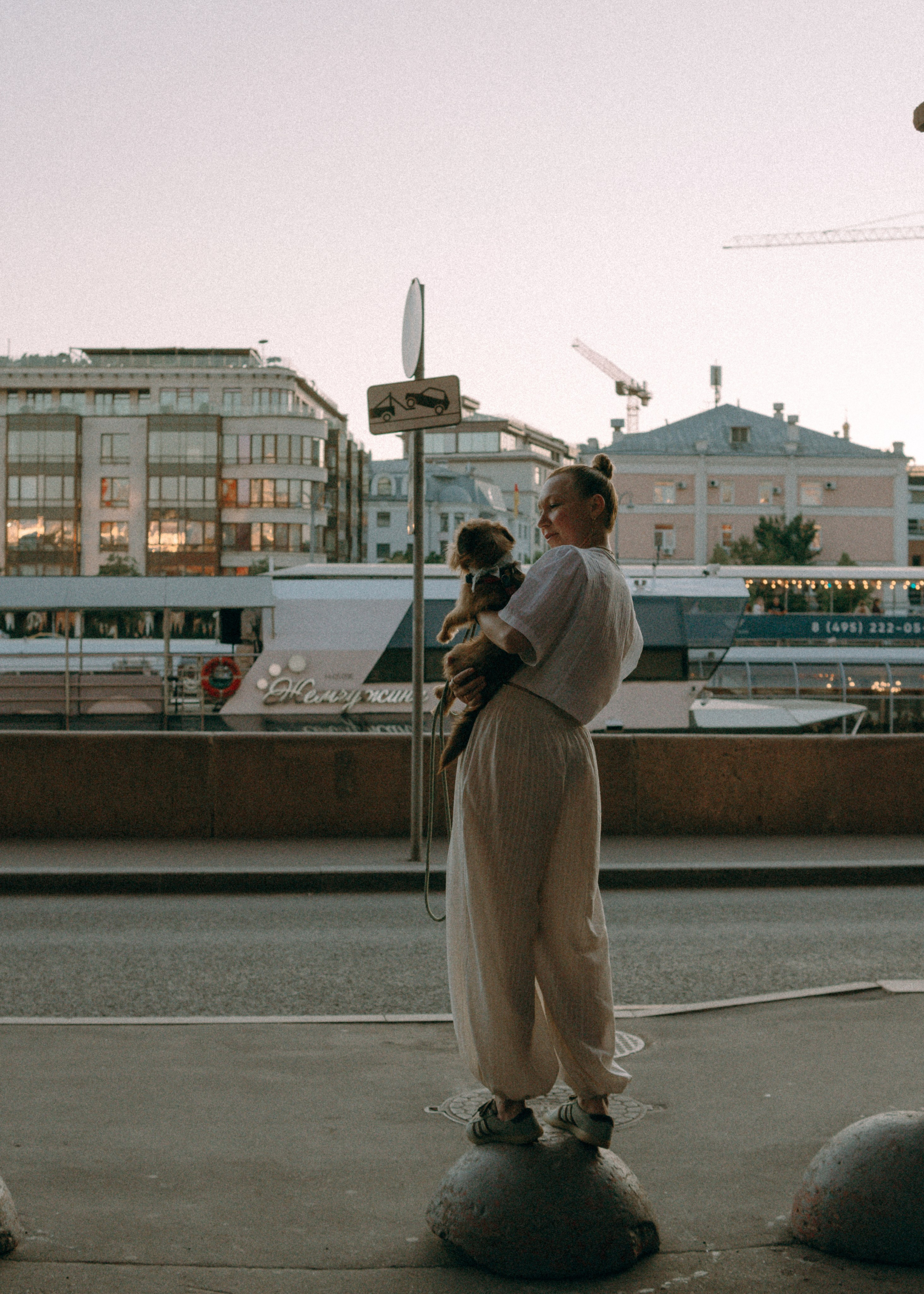 Лена и Альфи. Фотограф-анималист Ксения Воробьева, Москва