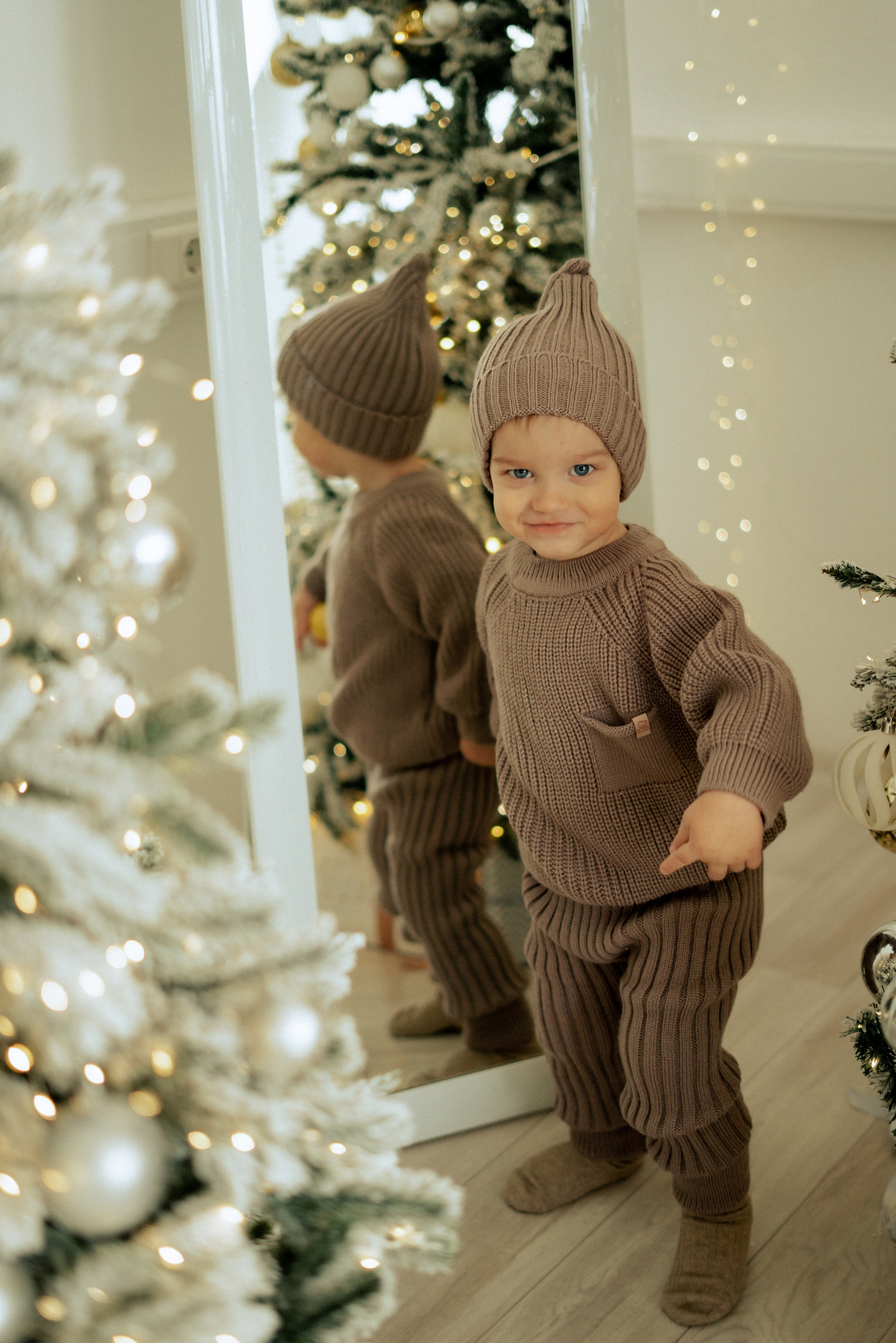 Студийная Новогодняя семейная съемка. Фотограф сахалин