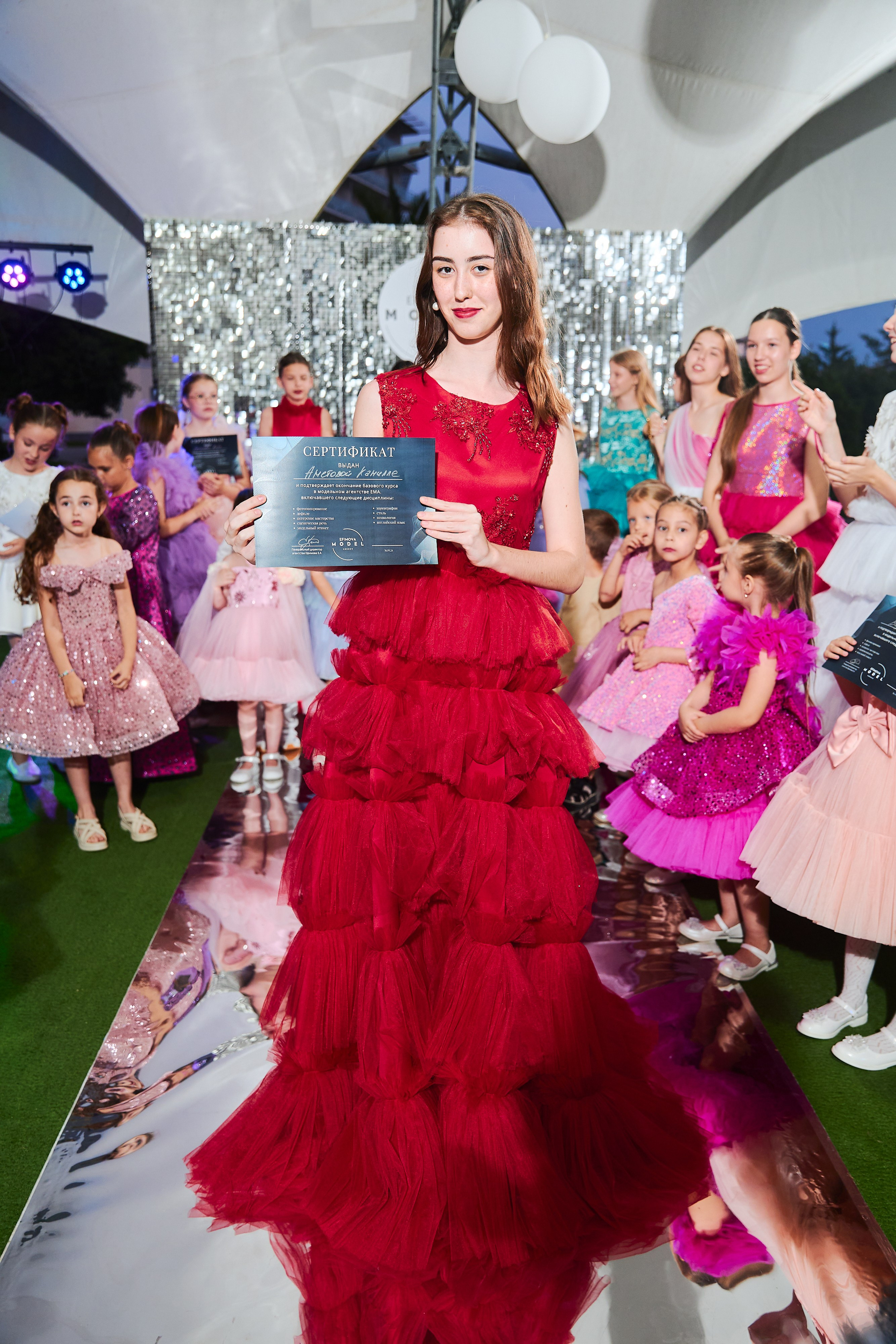 Выпускной базового курса 2024. Efimova Model Agency