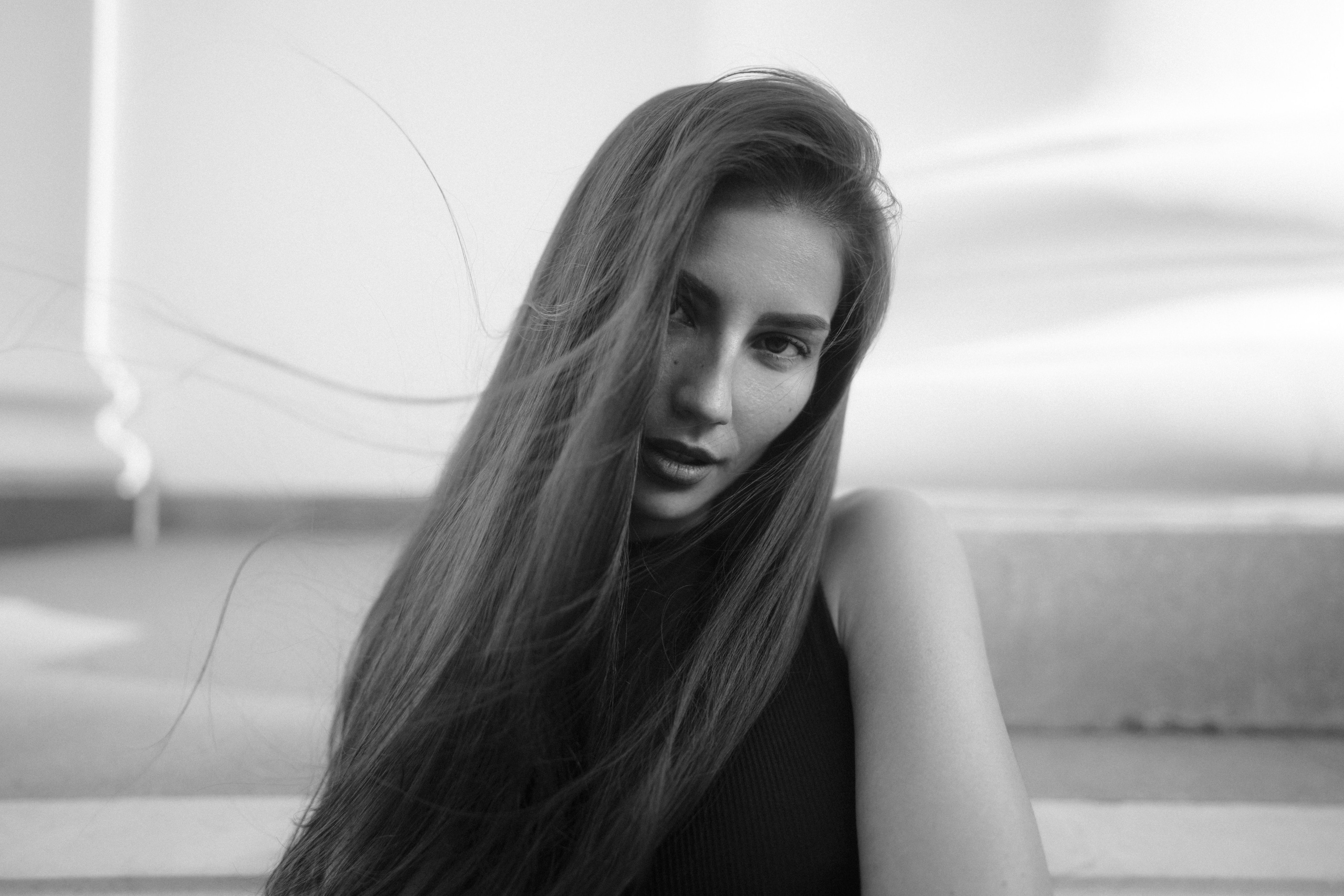 Прогулочная фотосессия с Олей по улице Тельмана