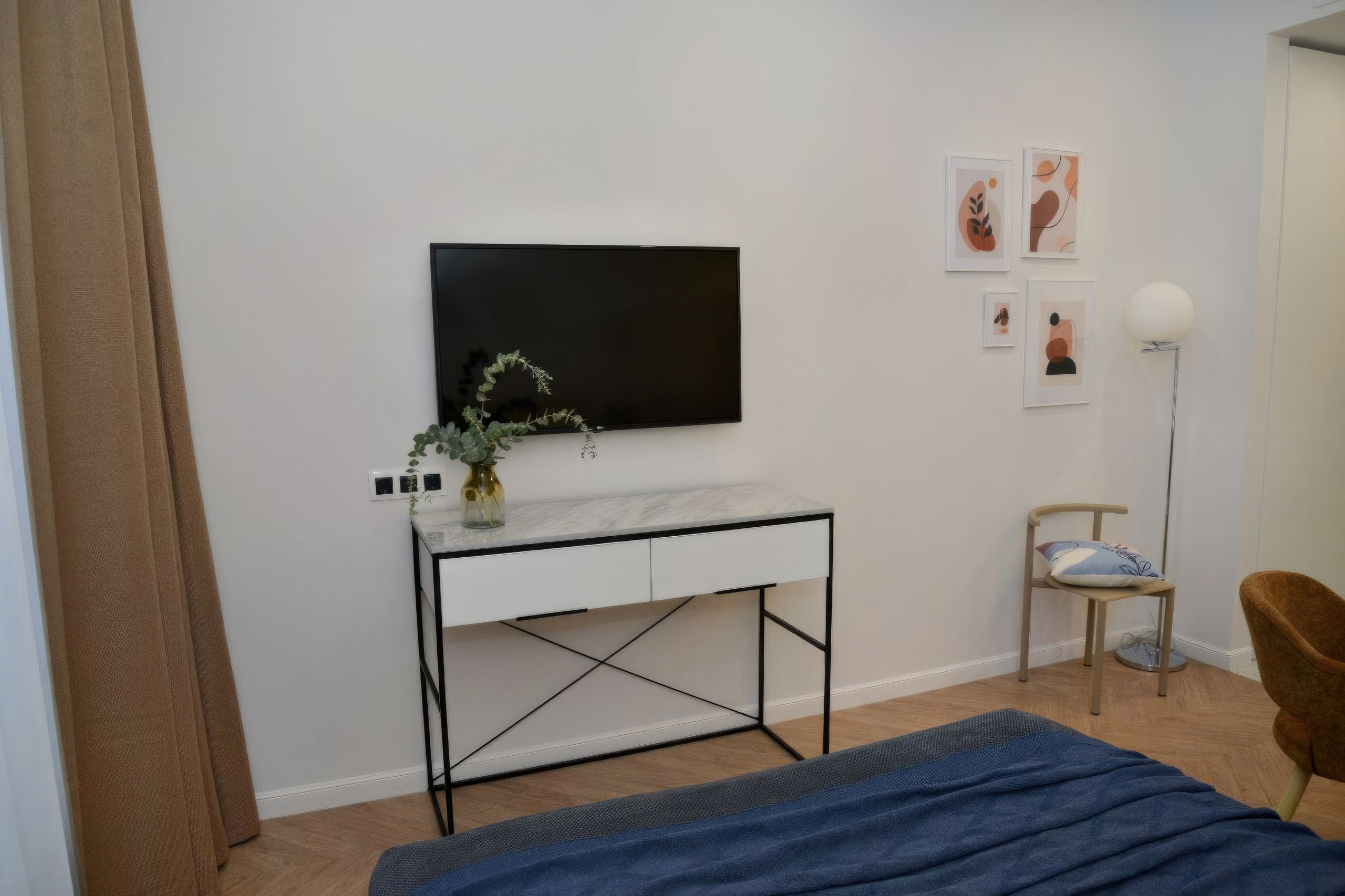 Апартаменты в Нижнем Новгороде, 2022. 3D визуализация интерьера и архитектурной среды