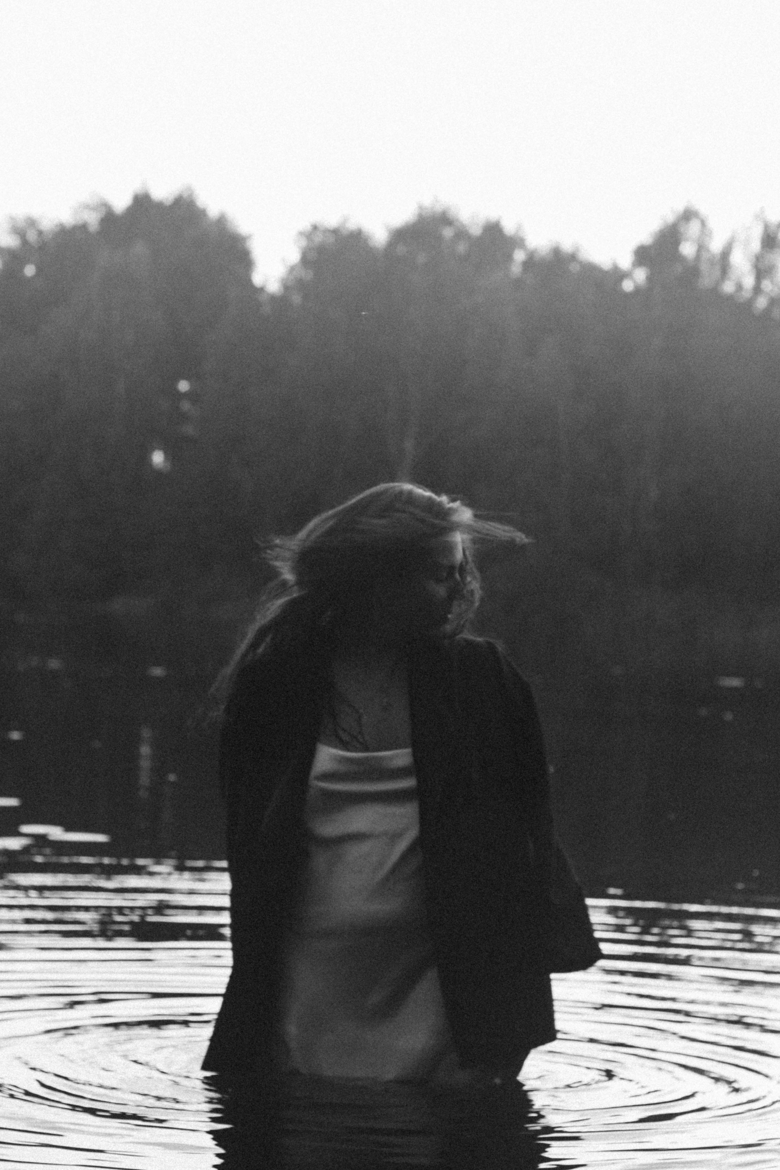 Маша. Закат. Озеро. Фотограф в Санкт-Петербурге Головина Анастасия