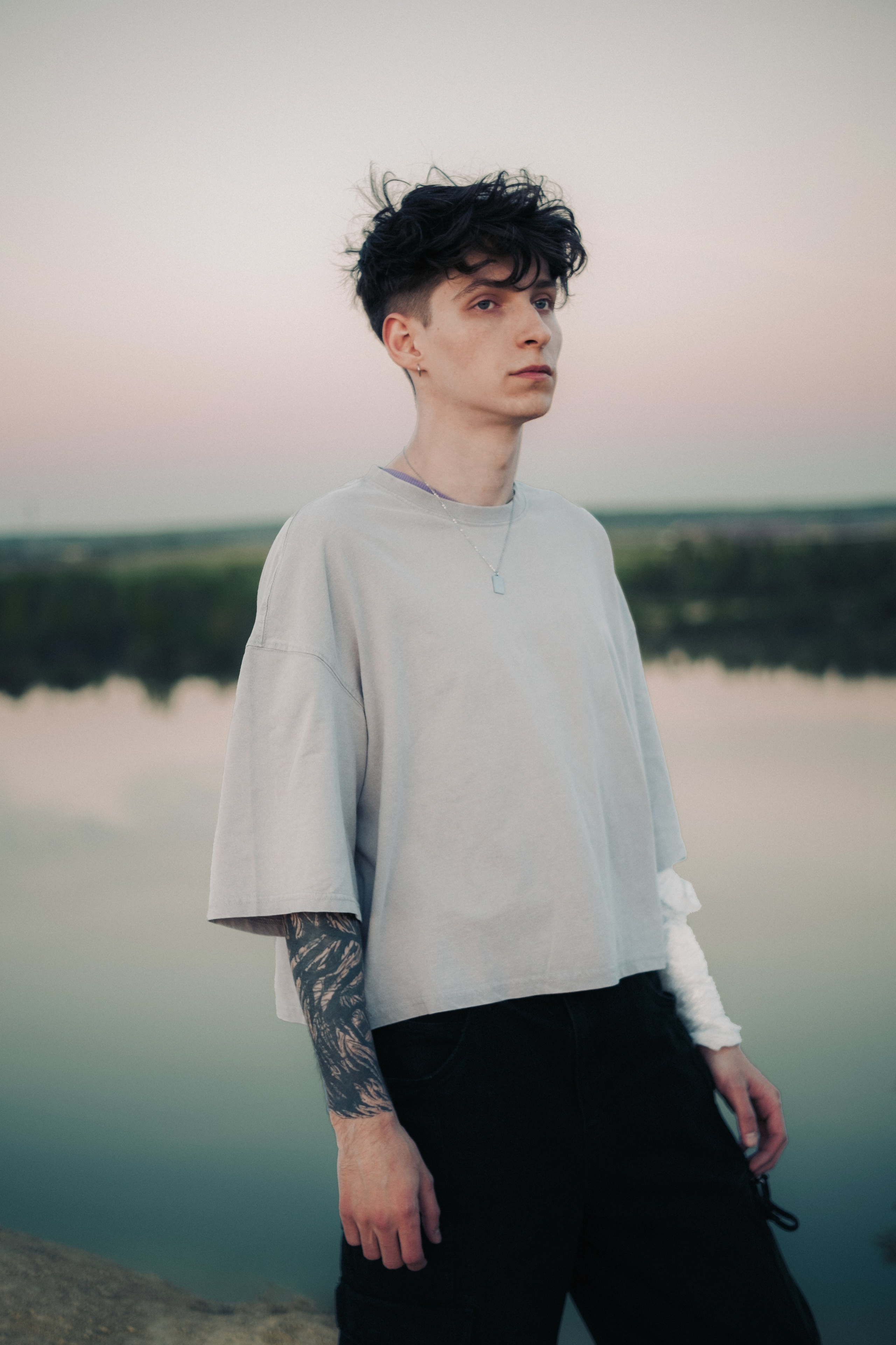 Дима. Рассвет на Борницком карьере. Lickord