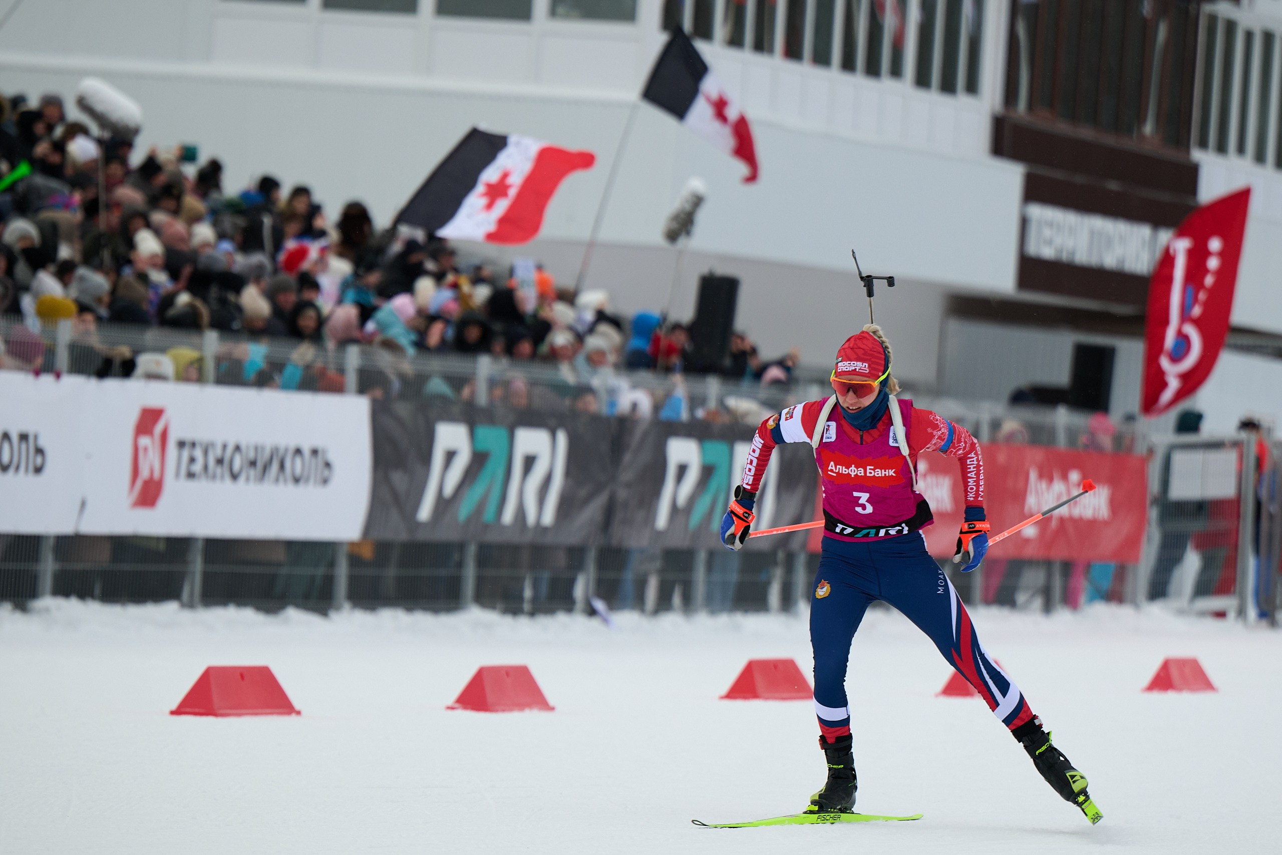 Биатлон. Чемпионат России — 2024/2025, 3-й этап, Ижевск. Ижевская винтовка. Спортивный репортажный фотограф в Ижевске Сергей Мерзляков