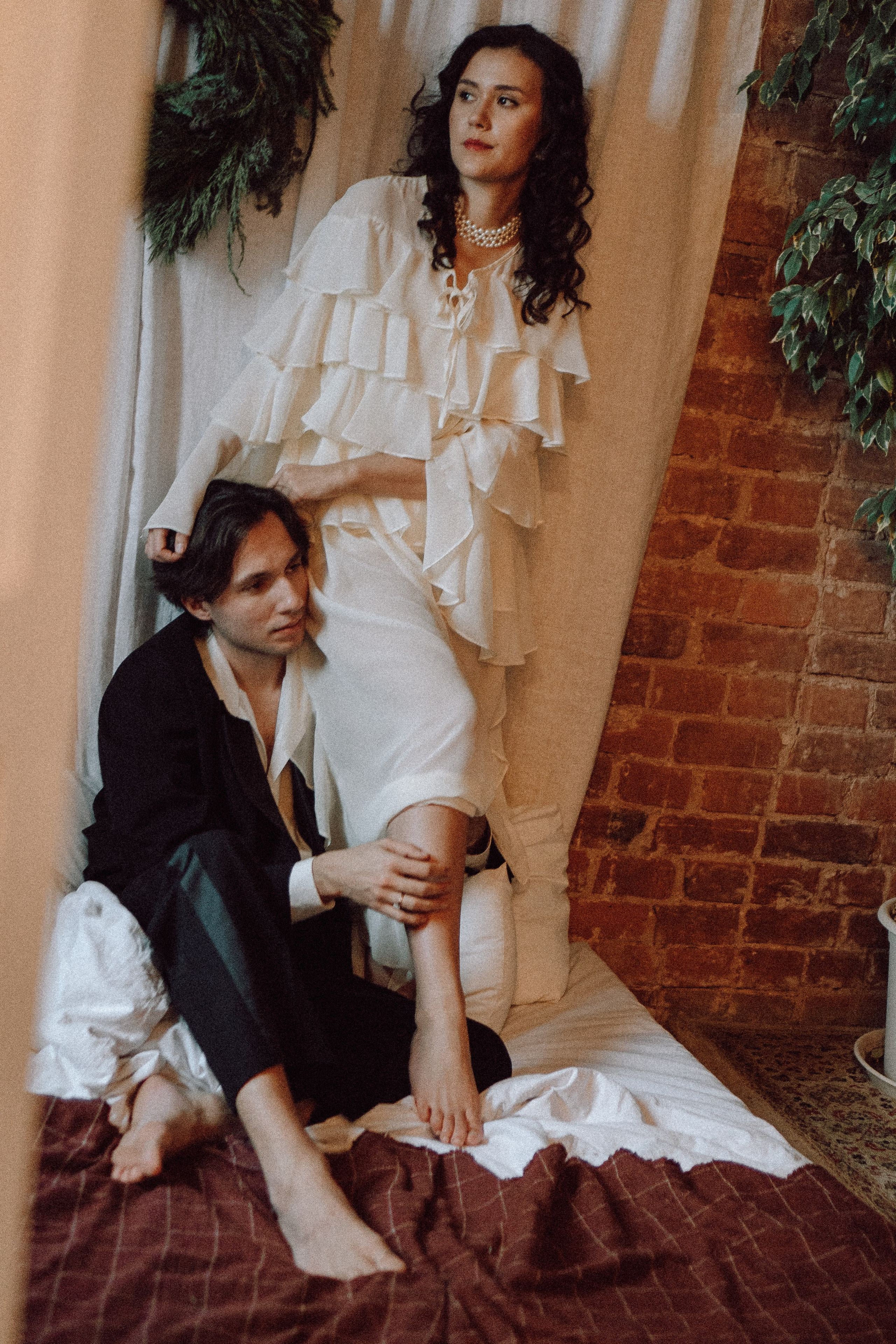 УТРО ЖЕНИХА И НЕВЕСТЫ В ФОТОСТУДИИ И ОСНОВНАЯ ФОТОСЕСИСИЯ ЗИМОЙ. Профессиональный фотограф, Санкт-Петербург — Виктория Богомолова