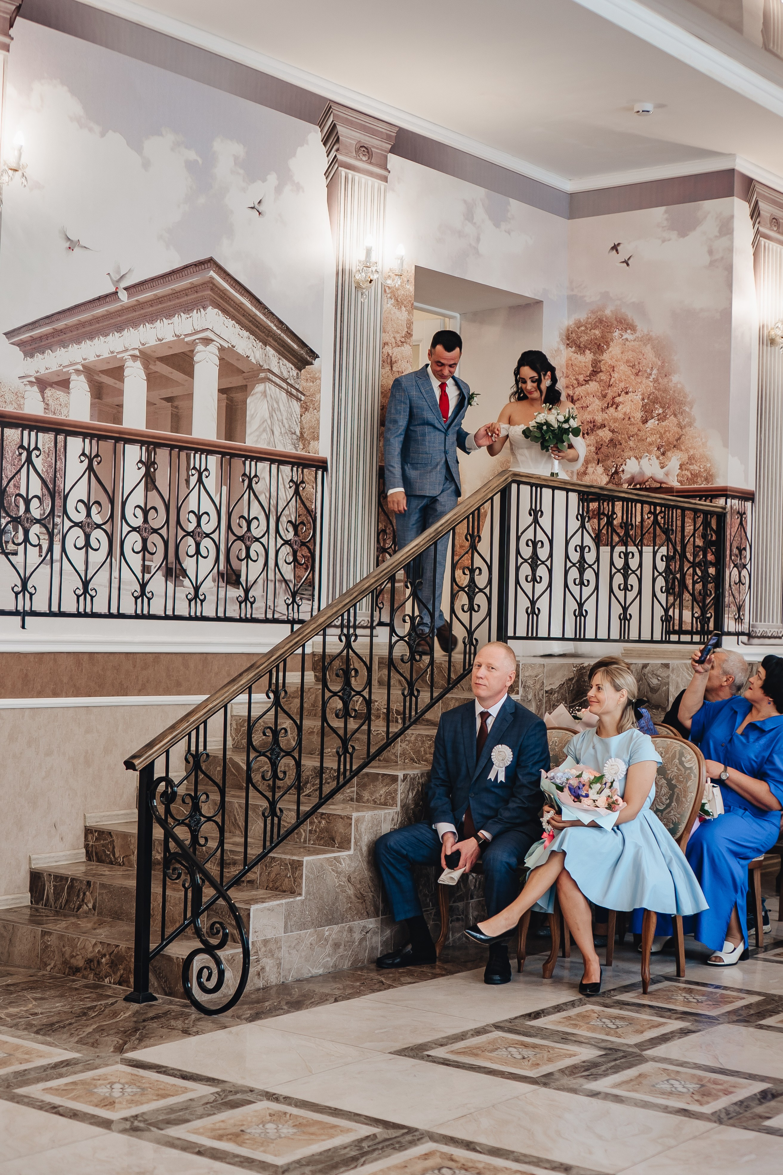 СВАДЕБНАЯ СЬЕМКА В ЗАГСЕ НА МОСКОВСКОМ ПРОСПЕКТЕ. Профессиональный фотограф, Санкт-Петербург — Виктория Богомолова