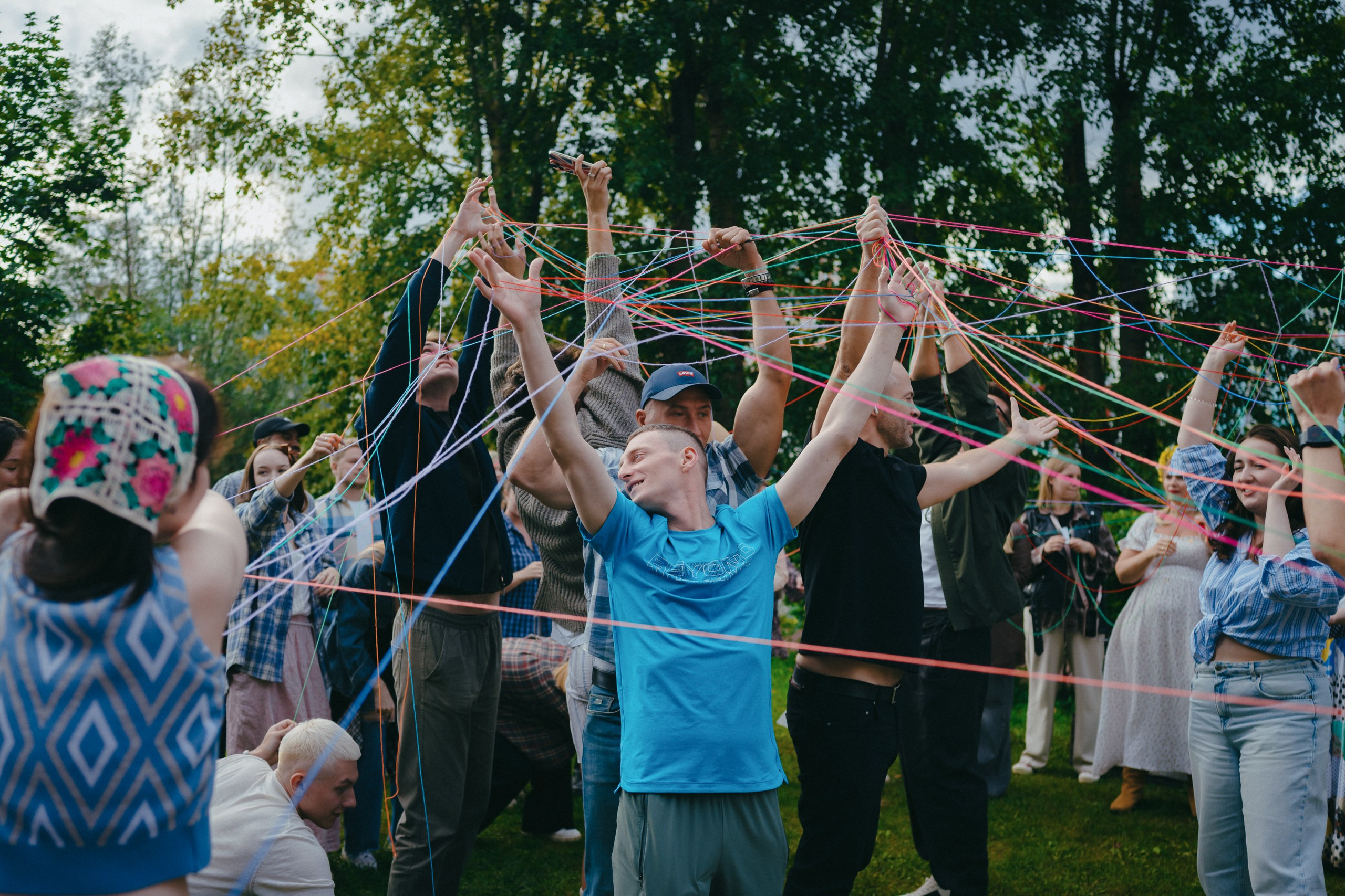 Корпоратив летом под открытым небом. Komonev