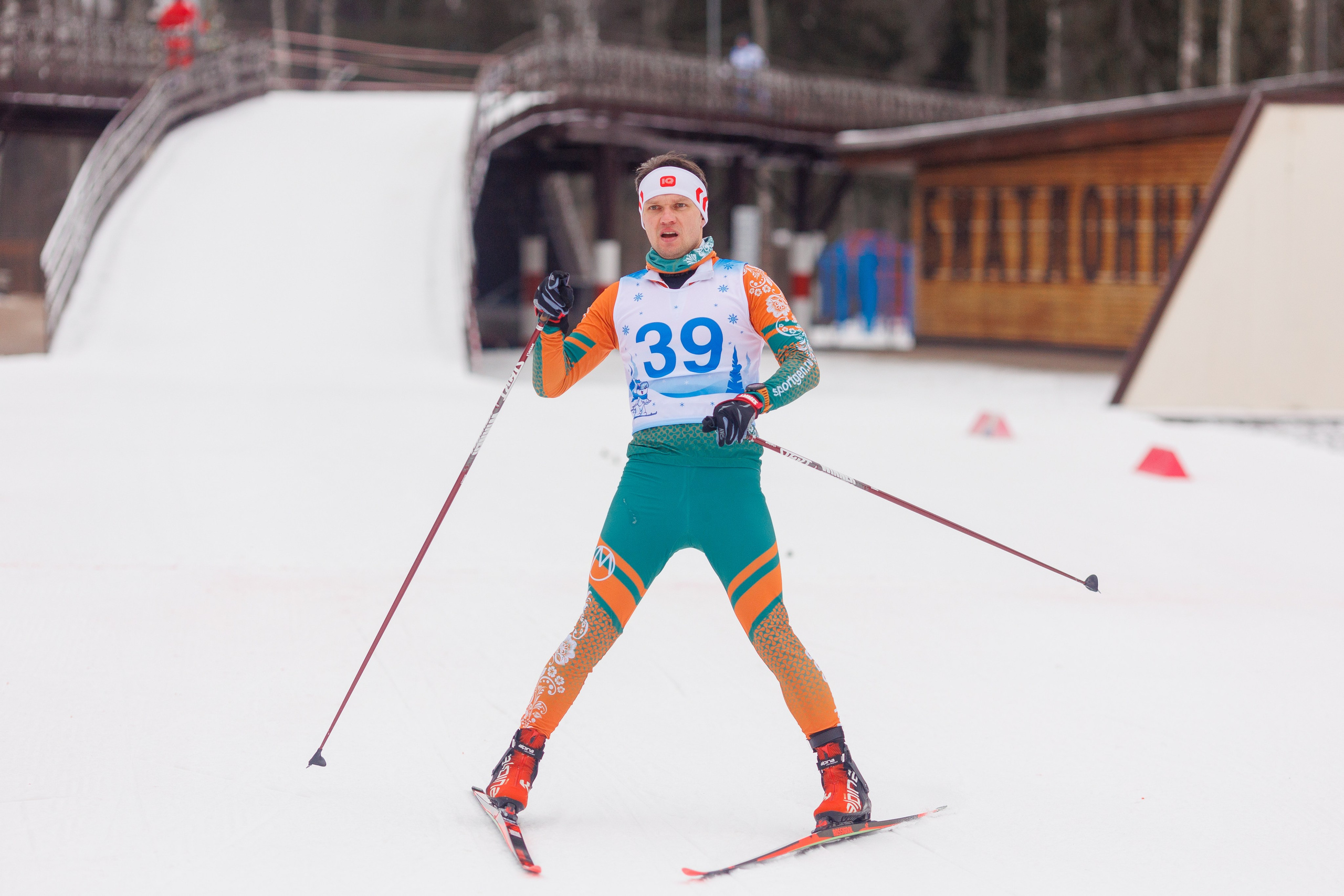 Фотосъемка лыжной гонки. Репортажный фотограф Борис Геер