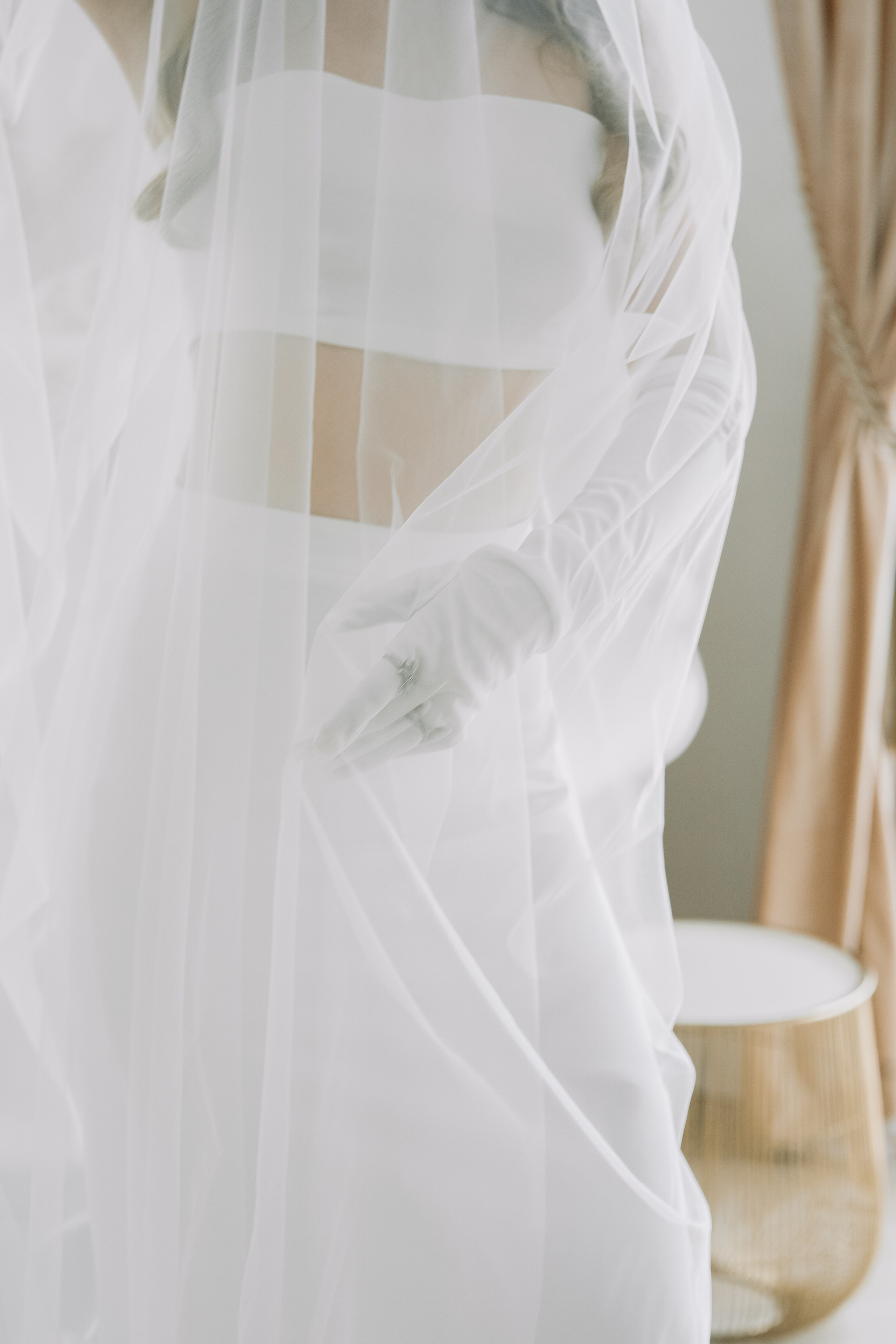 Образ невесты под фатой