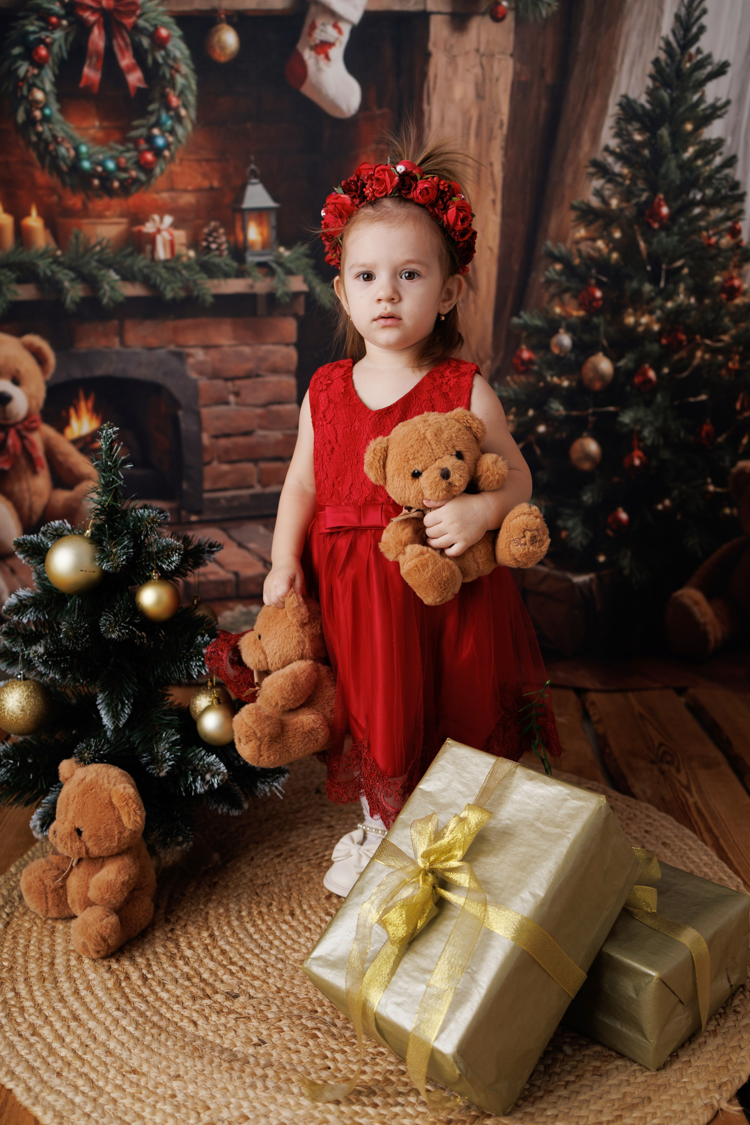 Ксюше 2 годика. Фотограф новорожденный малышей Новосибирск