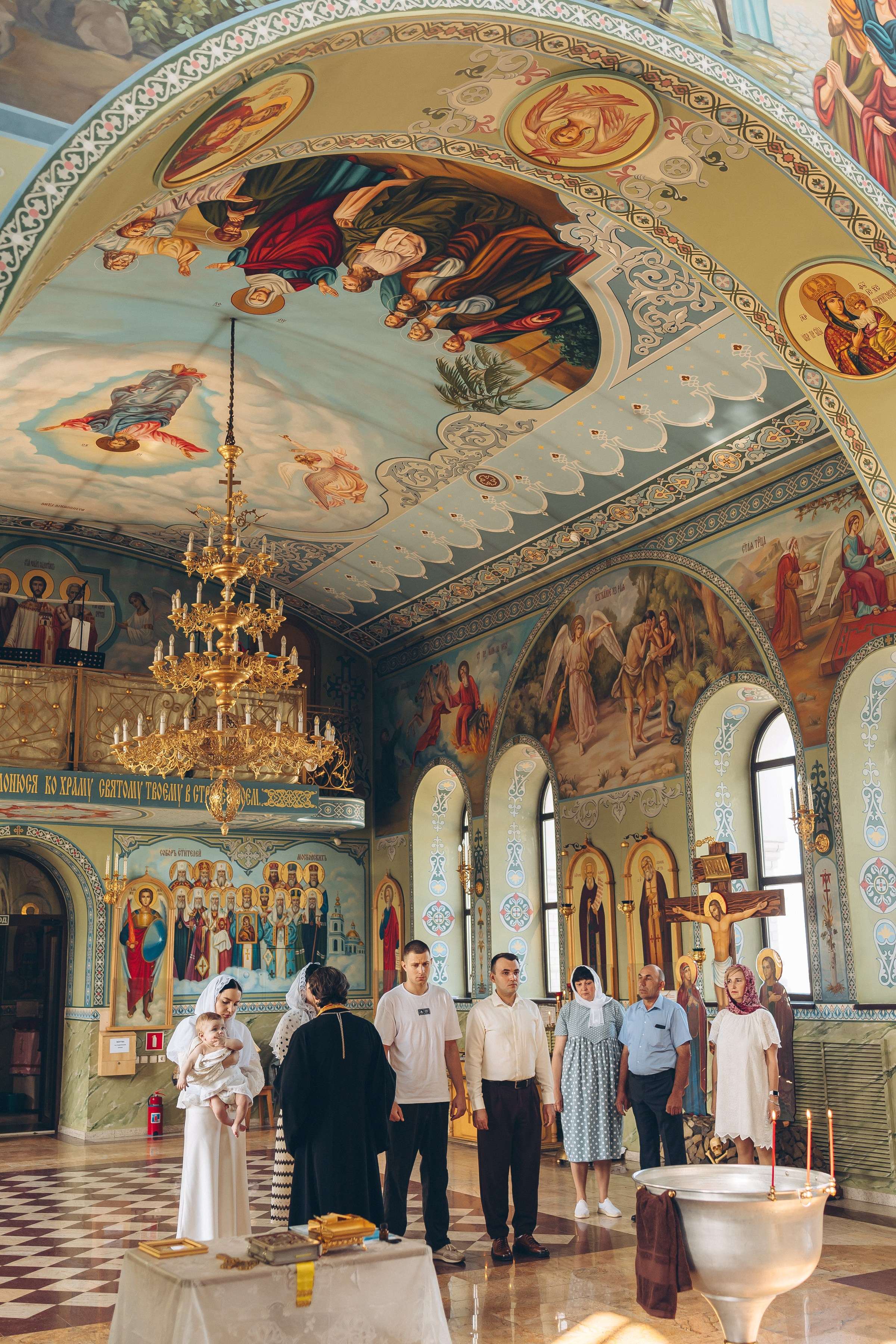 Крещение Тимофея. Семейный фотограф в Волгодонске Краченцева Анна