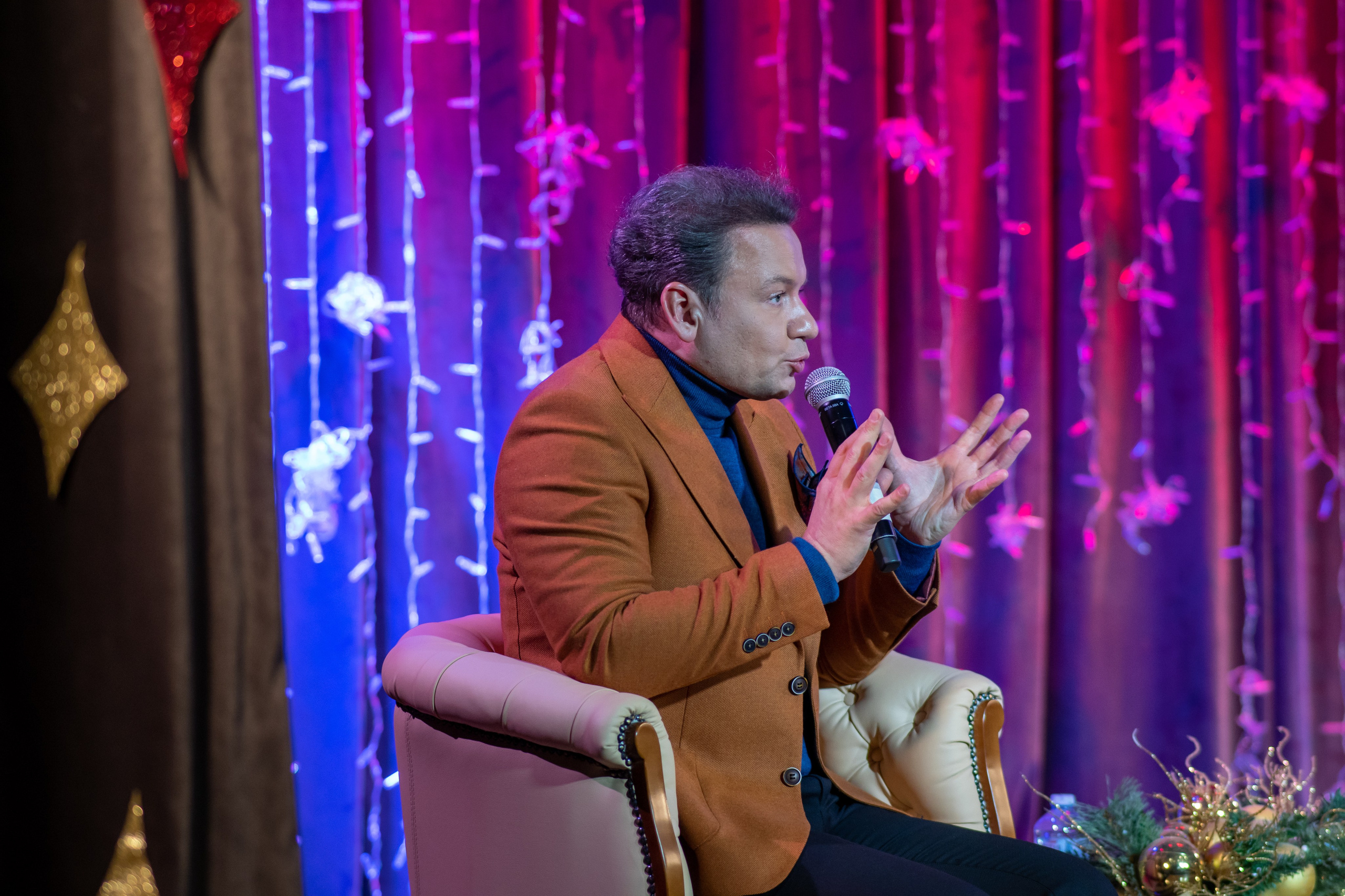 Съёмка программы Гостиная Александра Олешко. «Студия DRONAVT`s» — видеосъёмка и фотография г. Москва