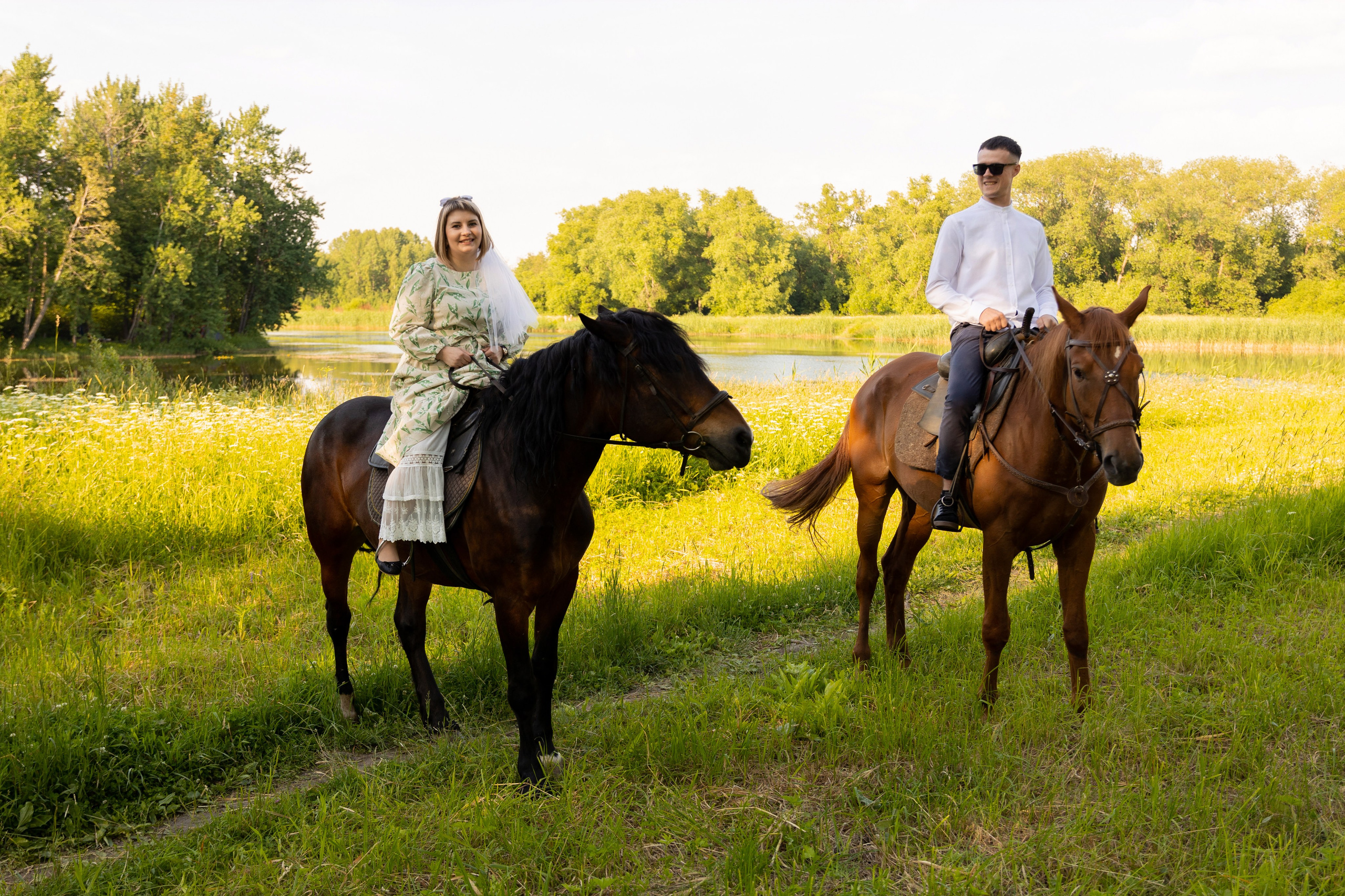 Фотопрогулка на лошадях. Семейный и свадебный фотограф в Санкт-Петербурге Татьяна Швыкова