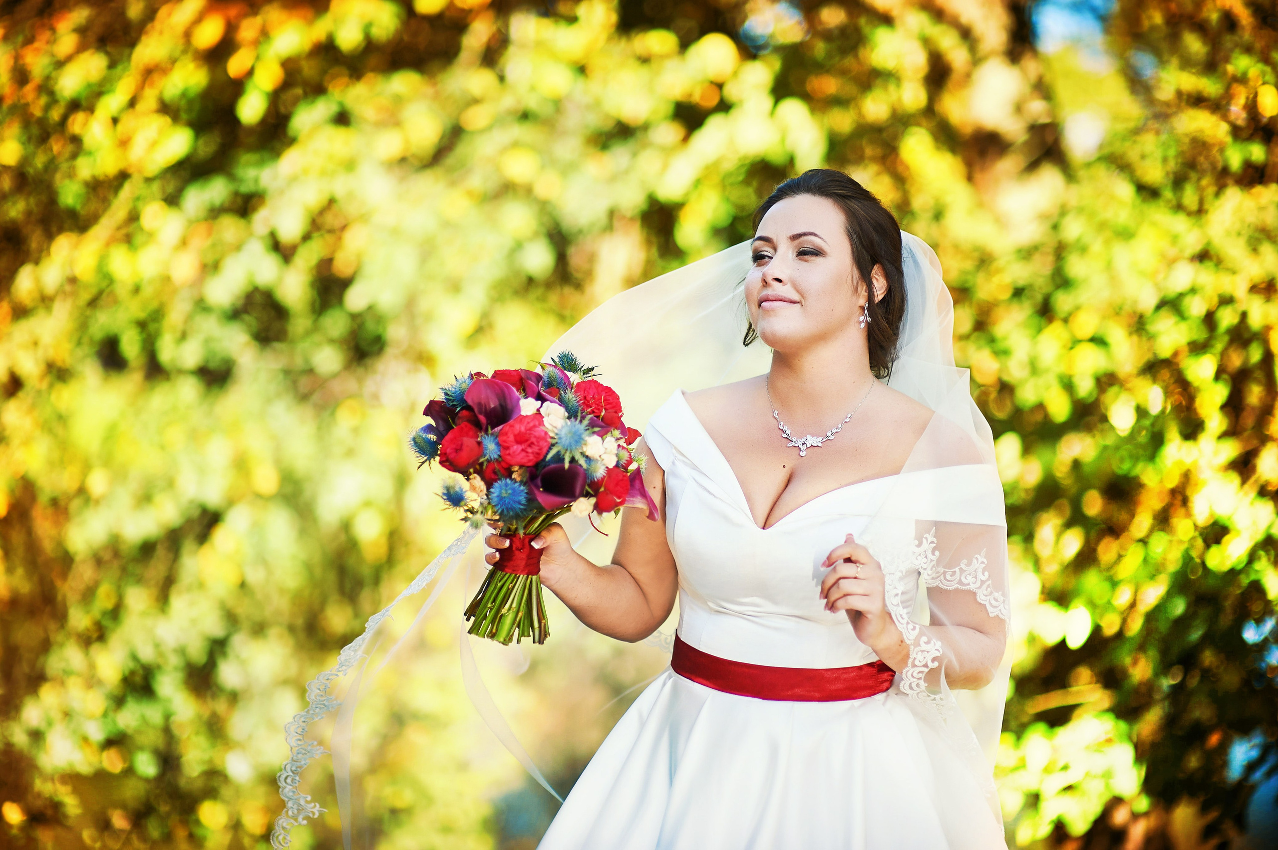 Ангелина и Сергей (фотосессия в осеннем Пушкине). Портретный, семейный и свадебный фотограф в Санкт-Петербурге и в Пушкине Ширяев Денис