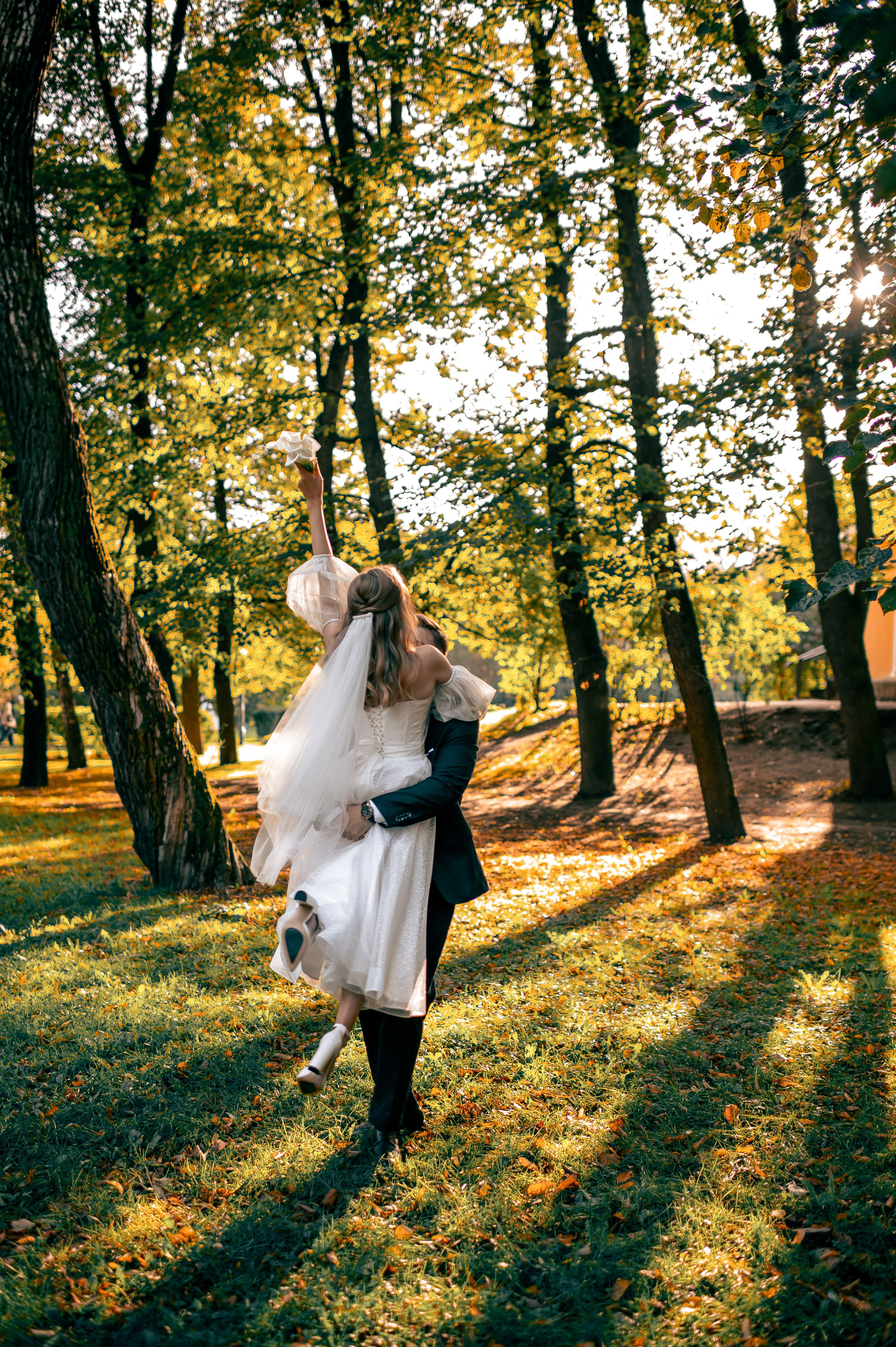 Анастасия и Михаил (Второй Дворец Бракосочетания на Фурштатской улице 52, фотосессия в Таврическом парке). Портретный, семейный и свадебный фотограф в Санкт-Петербурге и в Пушкине Ширяев Денис