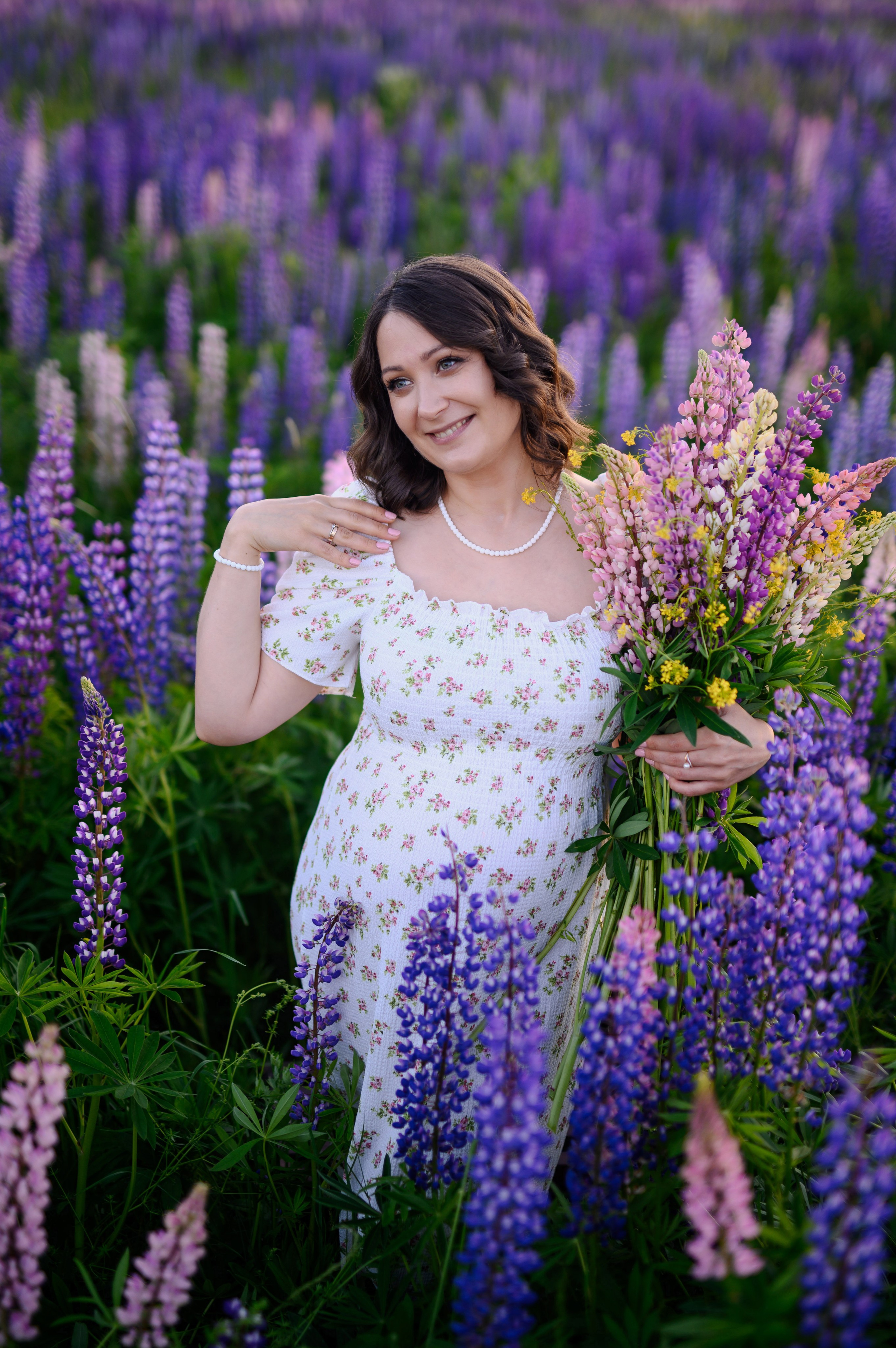 Люпиновое счастье. Портретный, семейный и свадебный фотограф в Санкт-Петербурге и в Пушкине Ширяев Денис