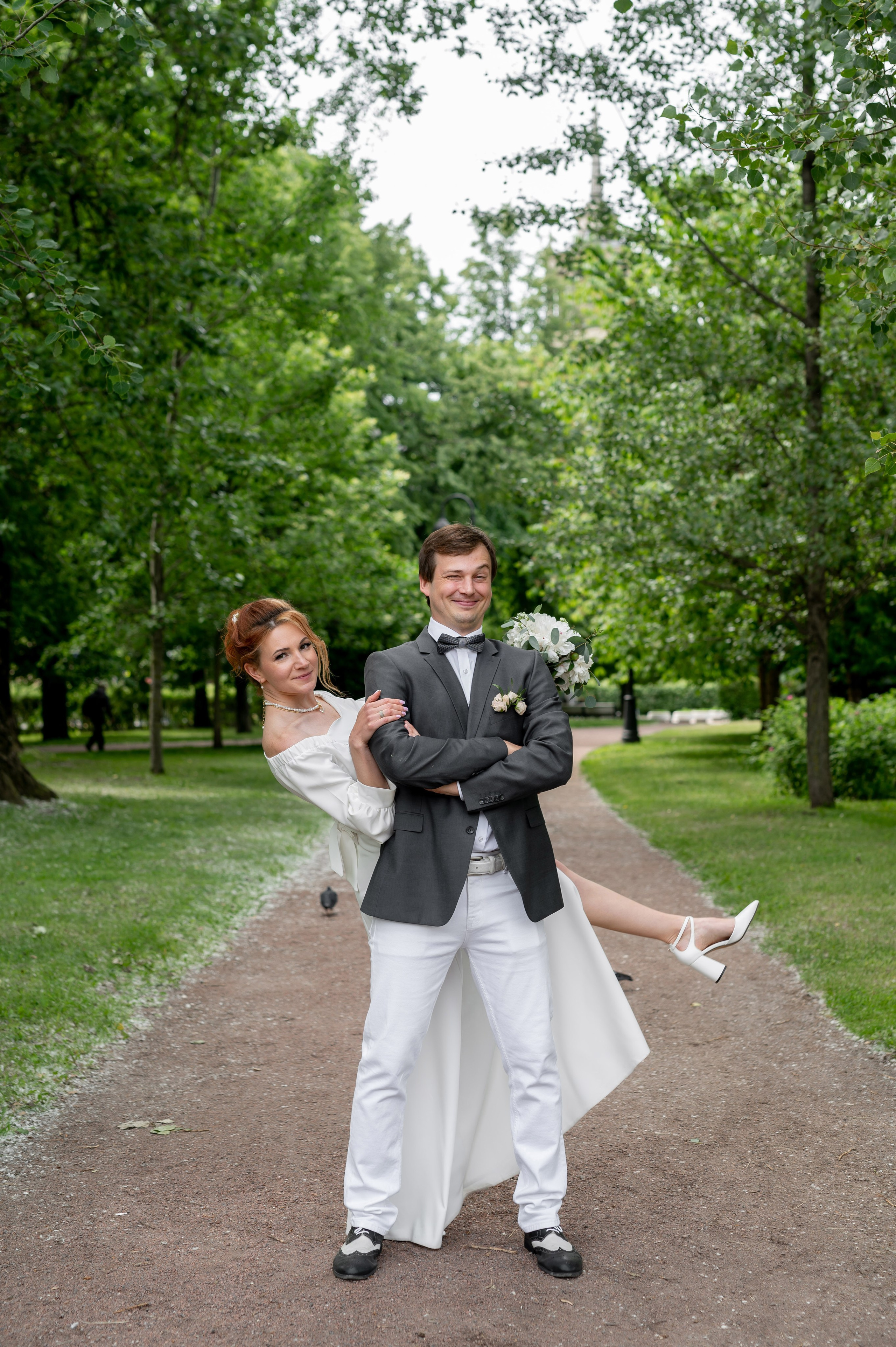 Юля и Даниил (свадебная фотосессия в Парке Победы и у Инженерного замка). Портретный, семейный и свадебный фотограф в Санкт-Петербурге и в Пушкине Ширяев Денис