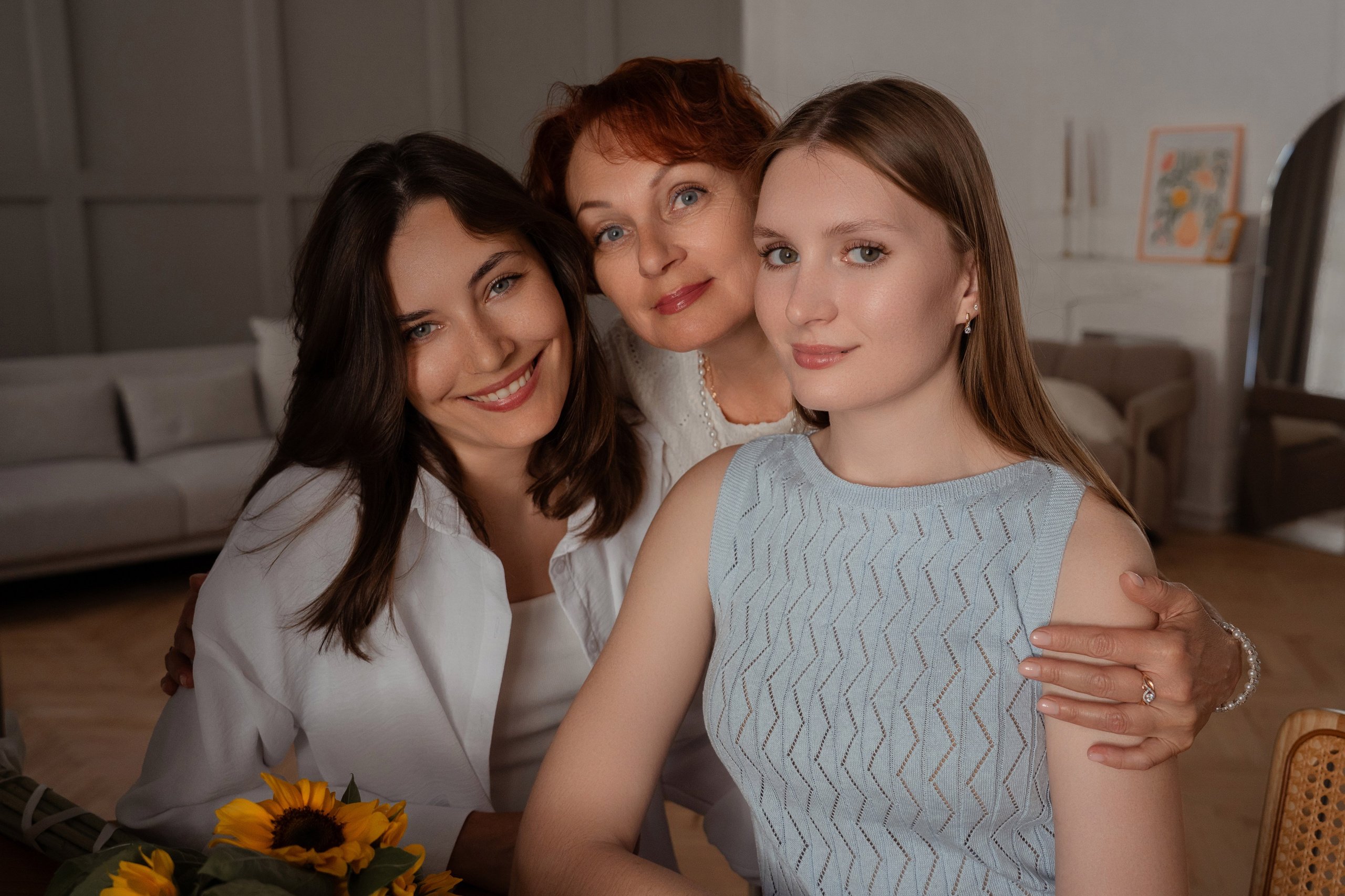 Семейная история: мама и две дочери. Фотограф Севастополь — Климова Анастасия